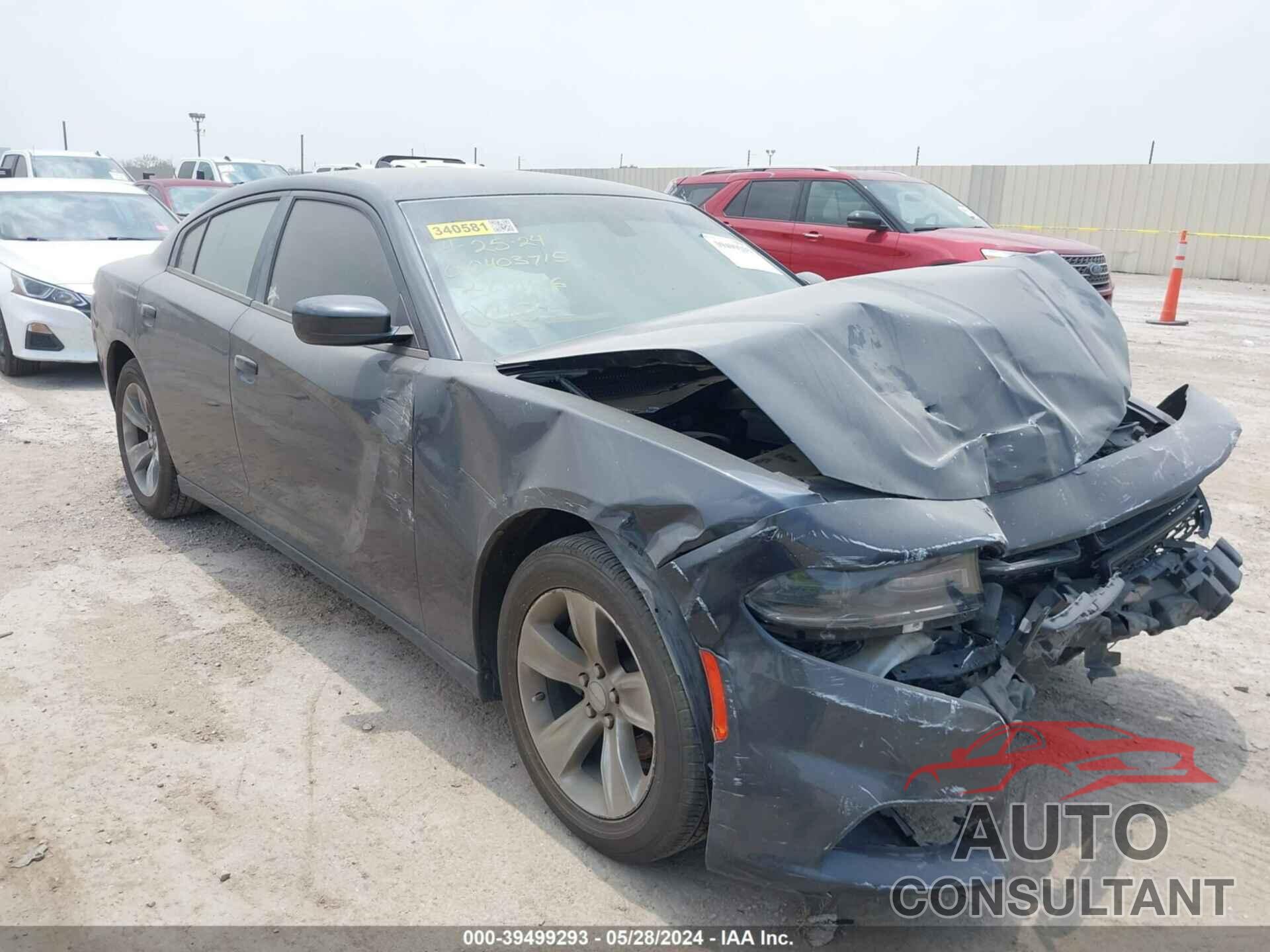 DODGE CHARGER 2016 - 2C3CDXHG2GH271986