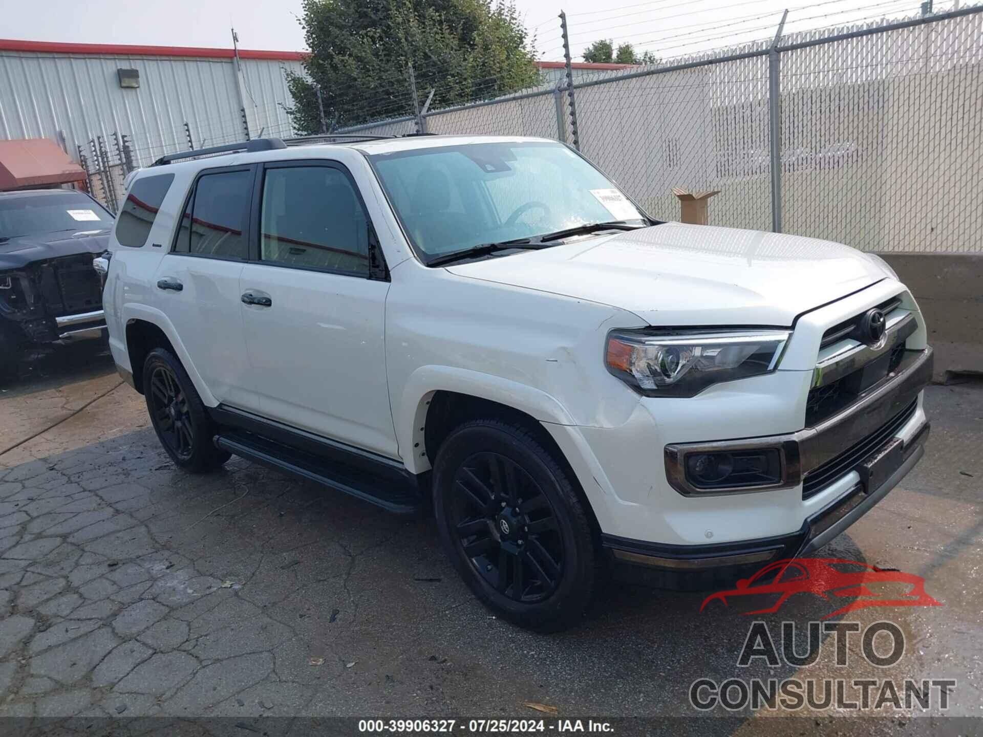 TOYOTA 4RUNNER 2021 - JTEJU5JR8M5881165