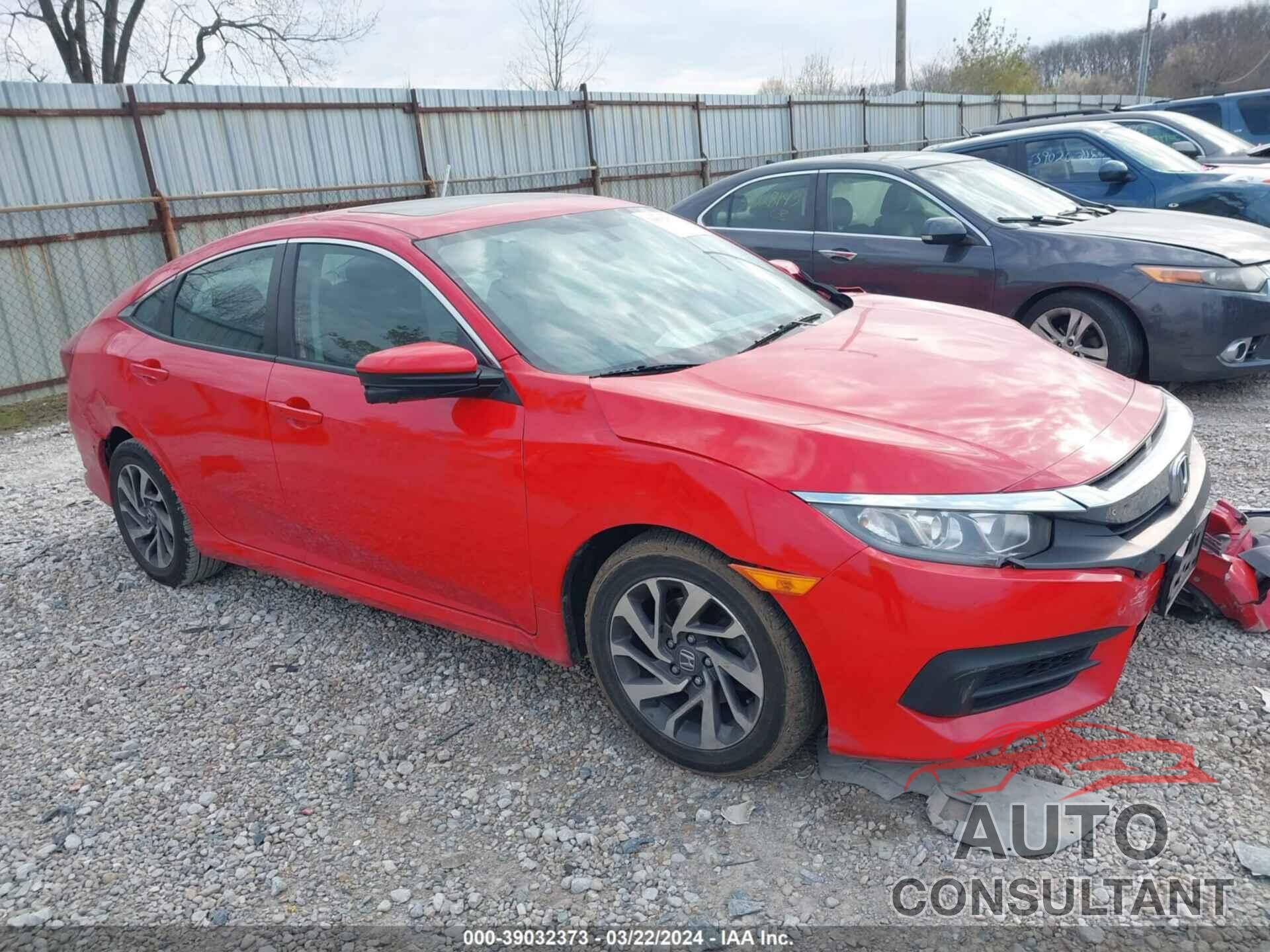 HONDA CIVIC 2018 - 2HGFC2F74JH546266