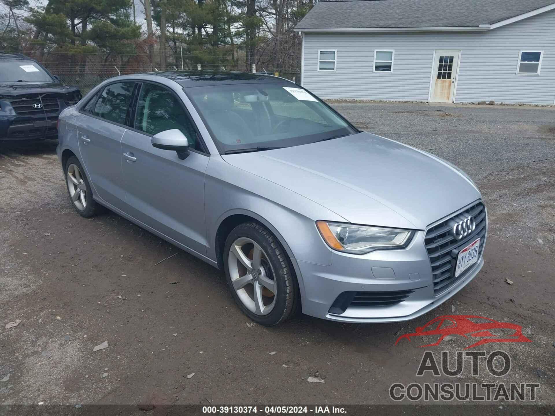 AUDI A3 2016 - WAUB8GFF5G1059603