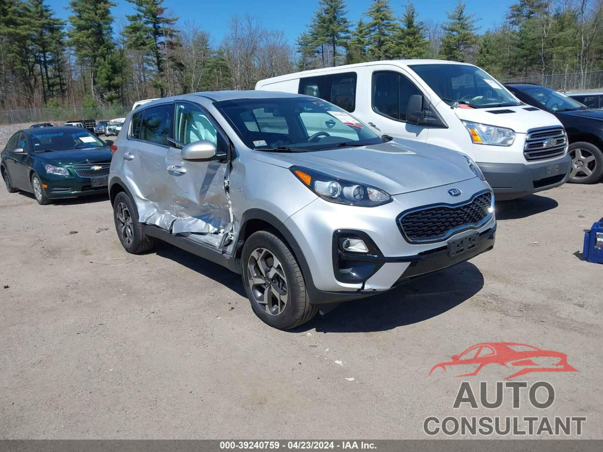 KIA SPORTAGE 2020 - KNDPMCAC3L7792444