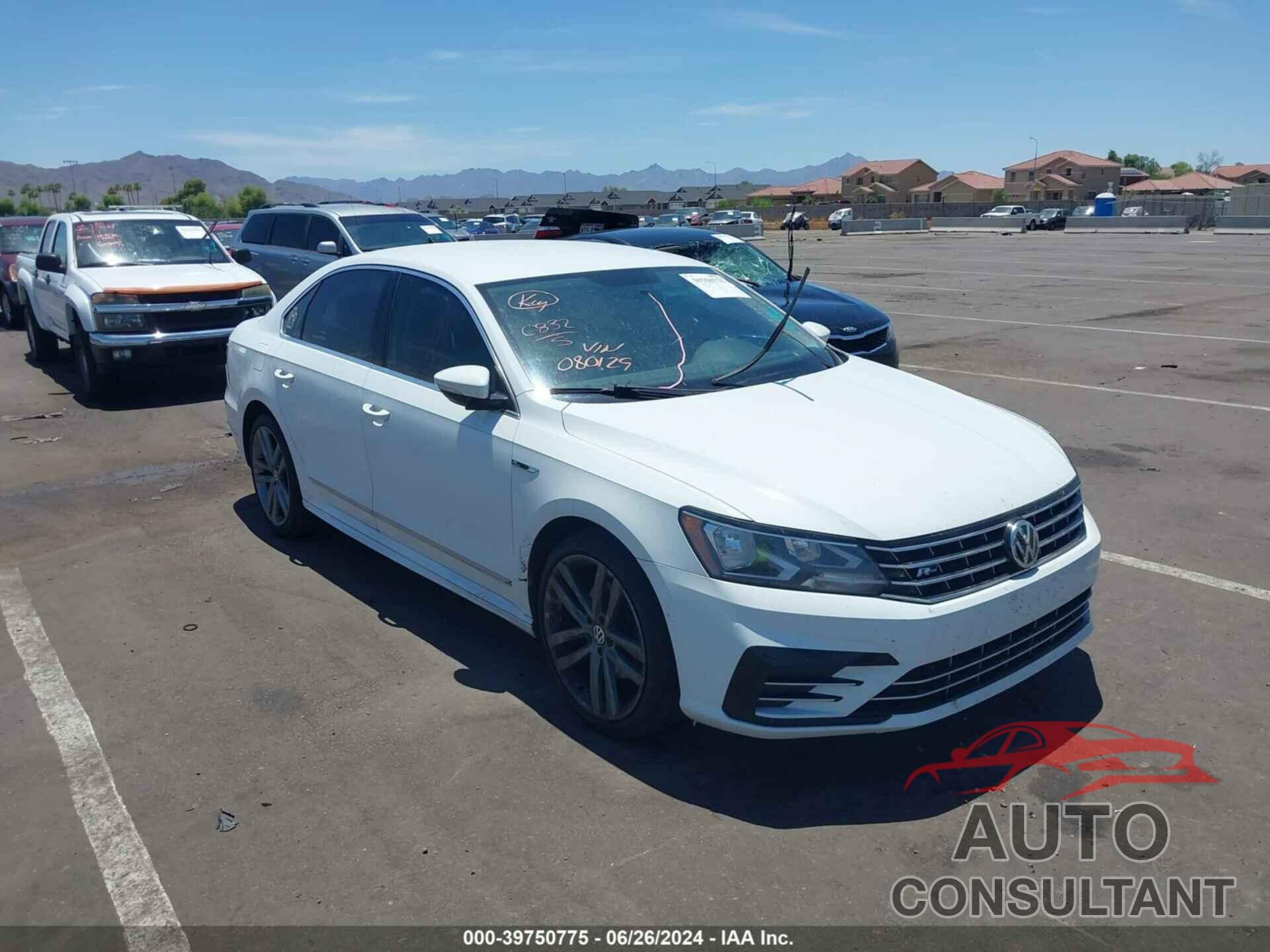 VOLKSWAGEN PASSAT 2017 - 1VWDT7A36HC080129