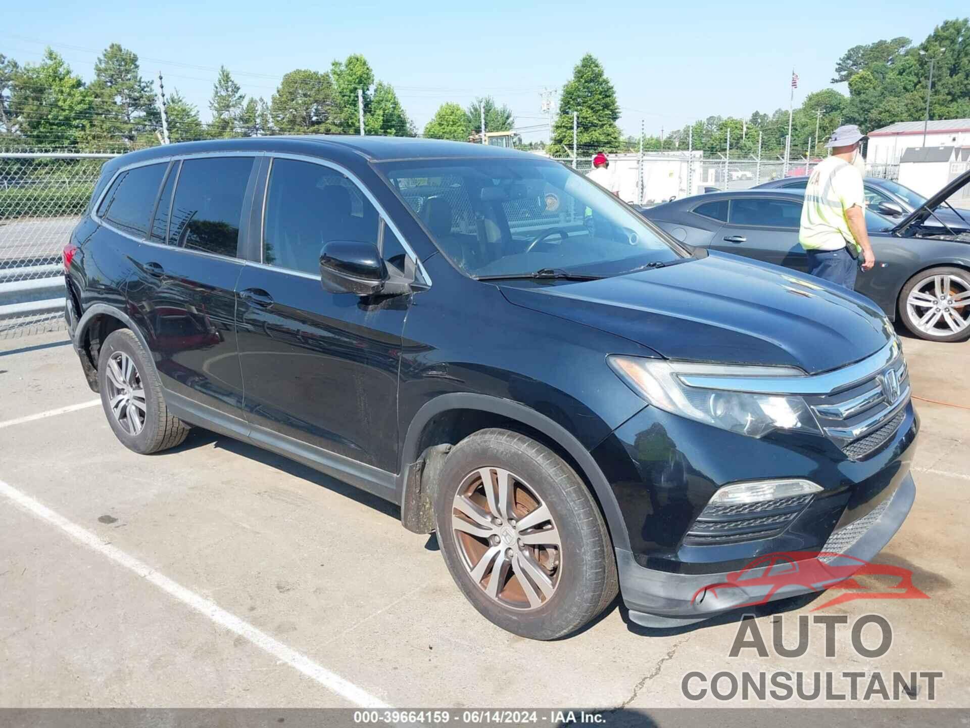 HONDA PILOT 2016 - 5FNYF5H58GB016652