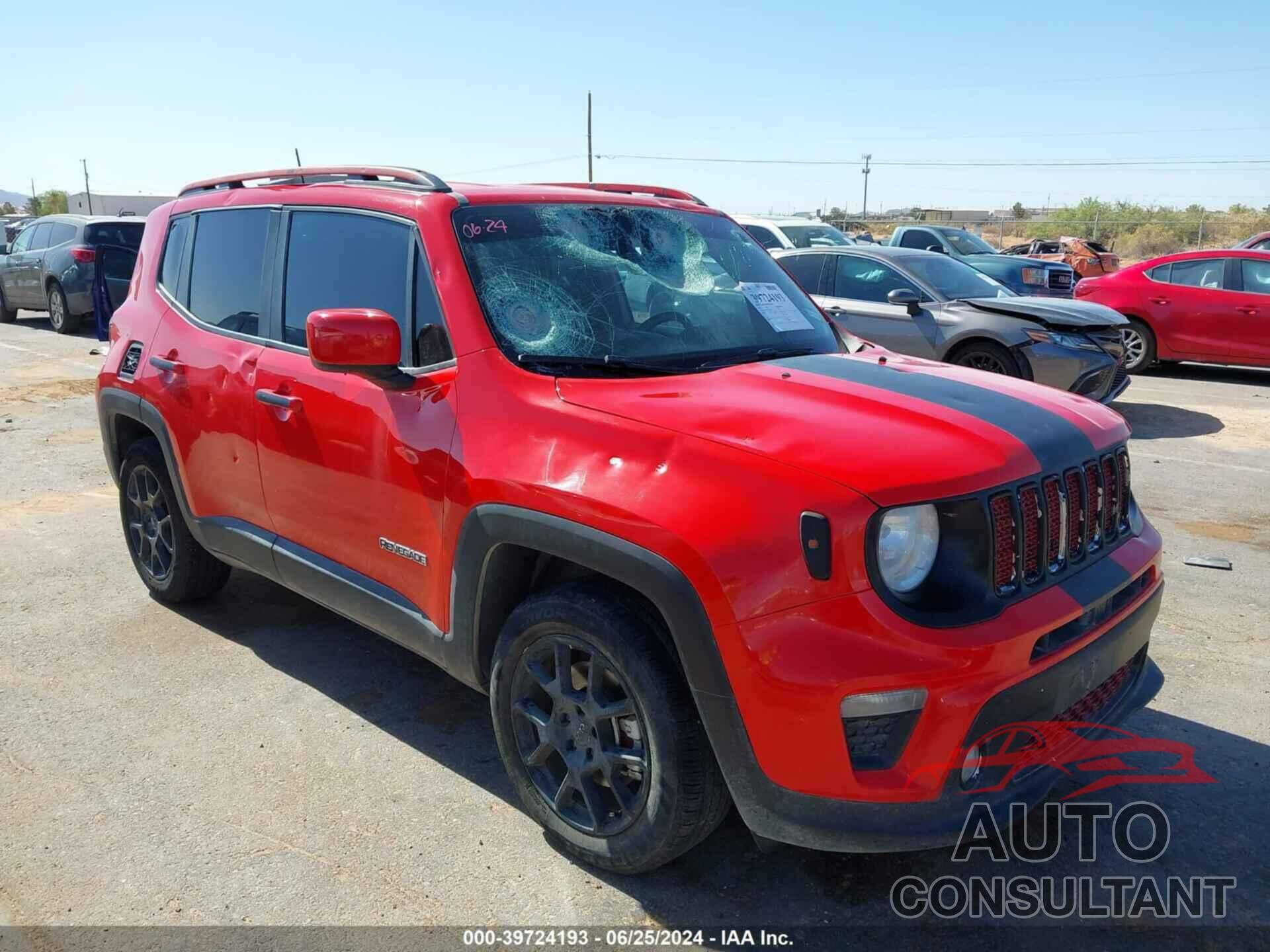 JEEP RENEGADE 2020 - ZACNJABB9LPL63223