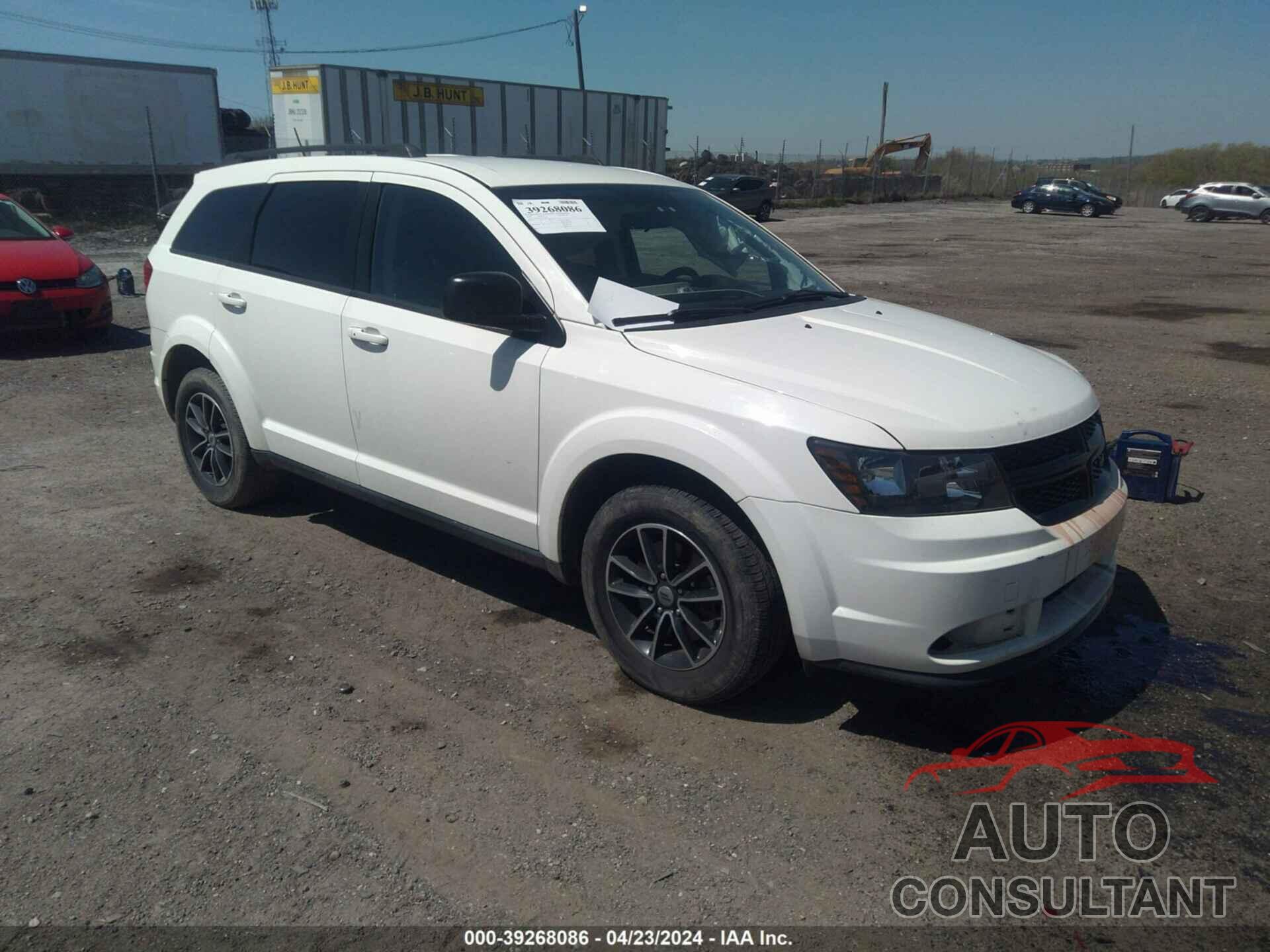 DODGE JOURNEY 2018 - 3C4PDCAB7JT171207