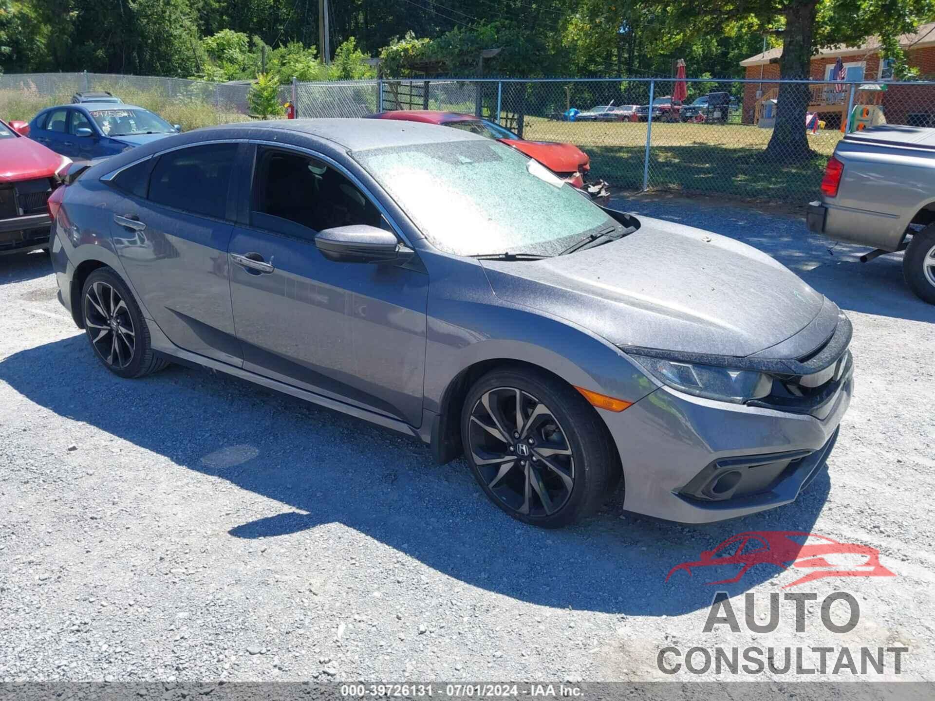 HONDA CIVIC 2019 - 2HGFC2F86KH500318