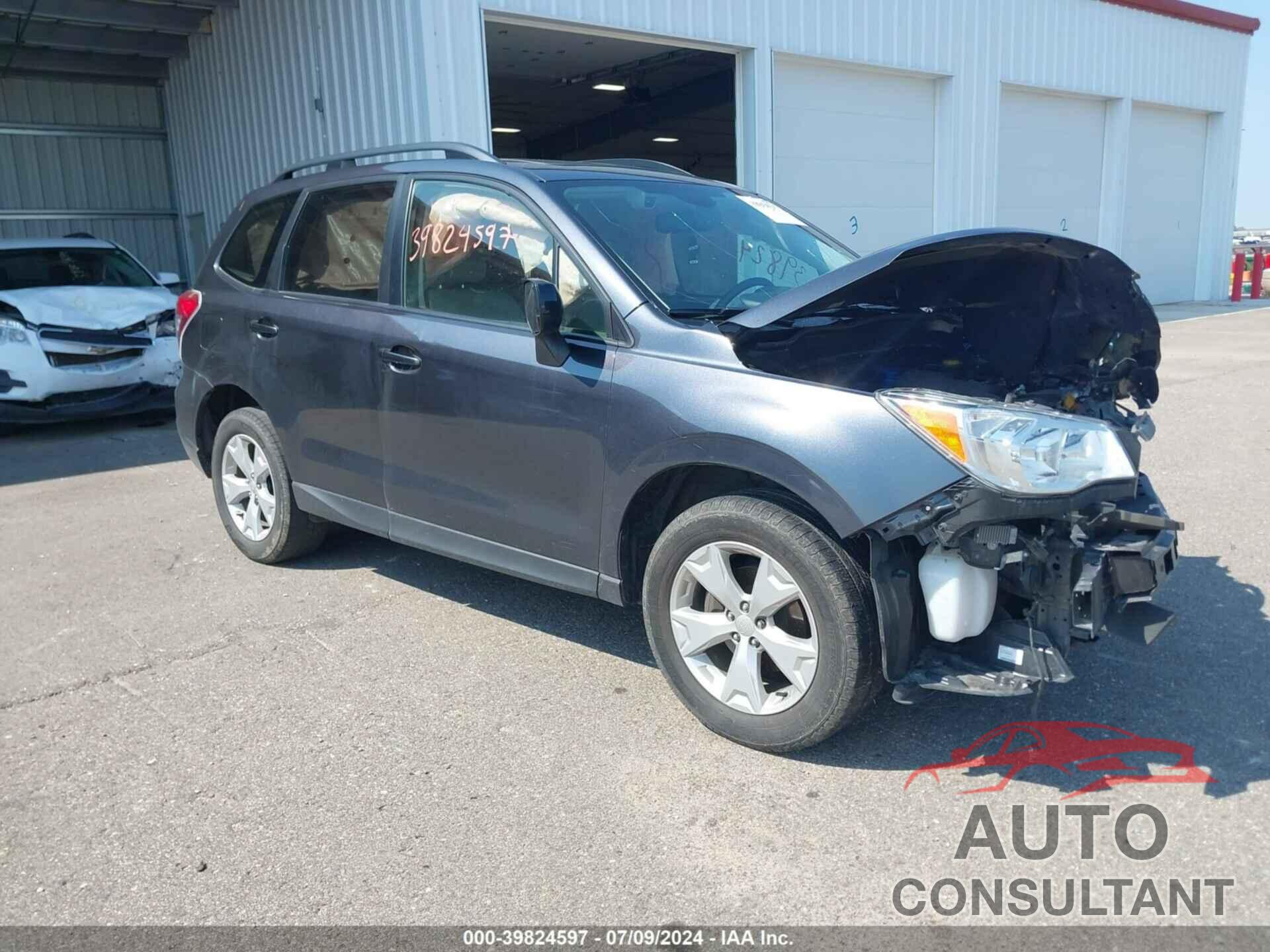 SUBARU FORESTER 2016 - JF2SJAFC8GH547883