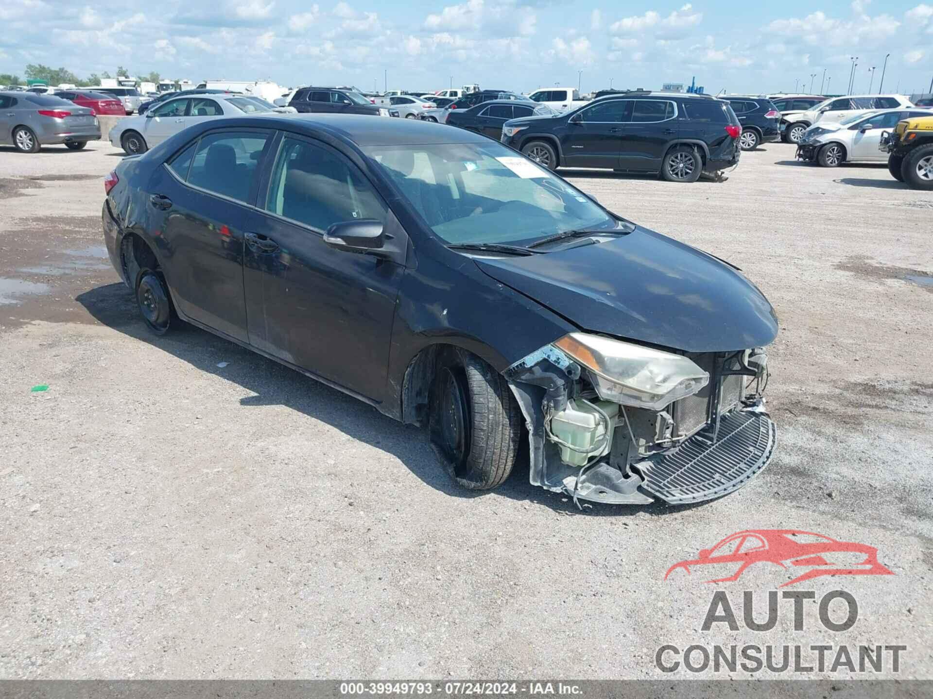 TOYOTA COROLLA 2014 - 5YFBURHEXEP145125
