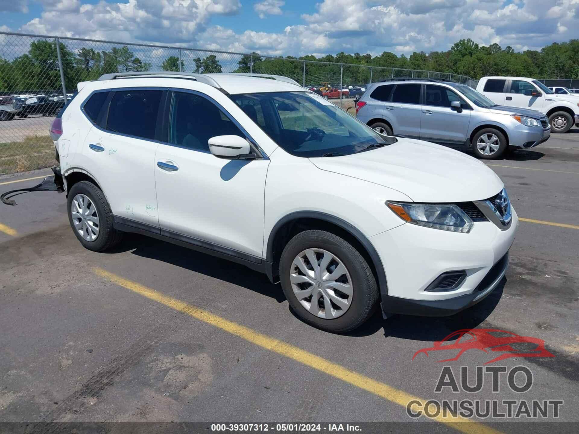 NISSAN ROGUE 2016 - 5N1AT2MT1GC892081