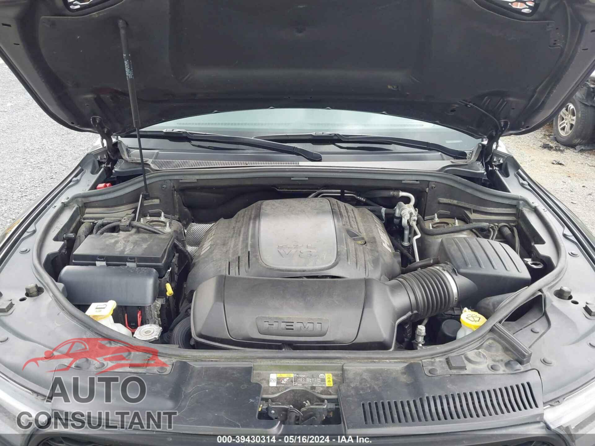 DODGE DURANGO 2021 - 1C4SDJCTXMC747277