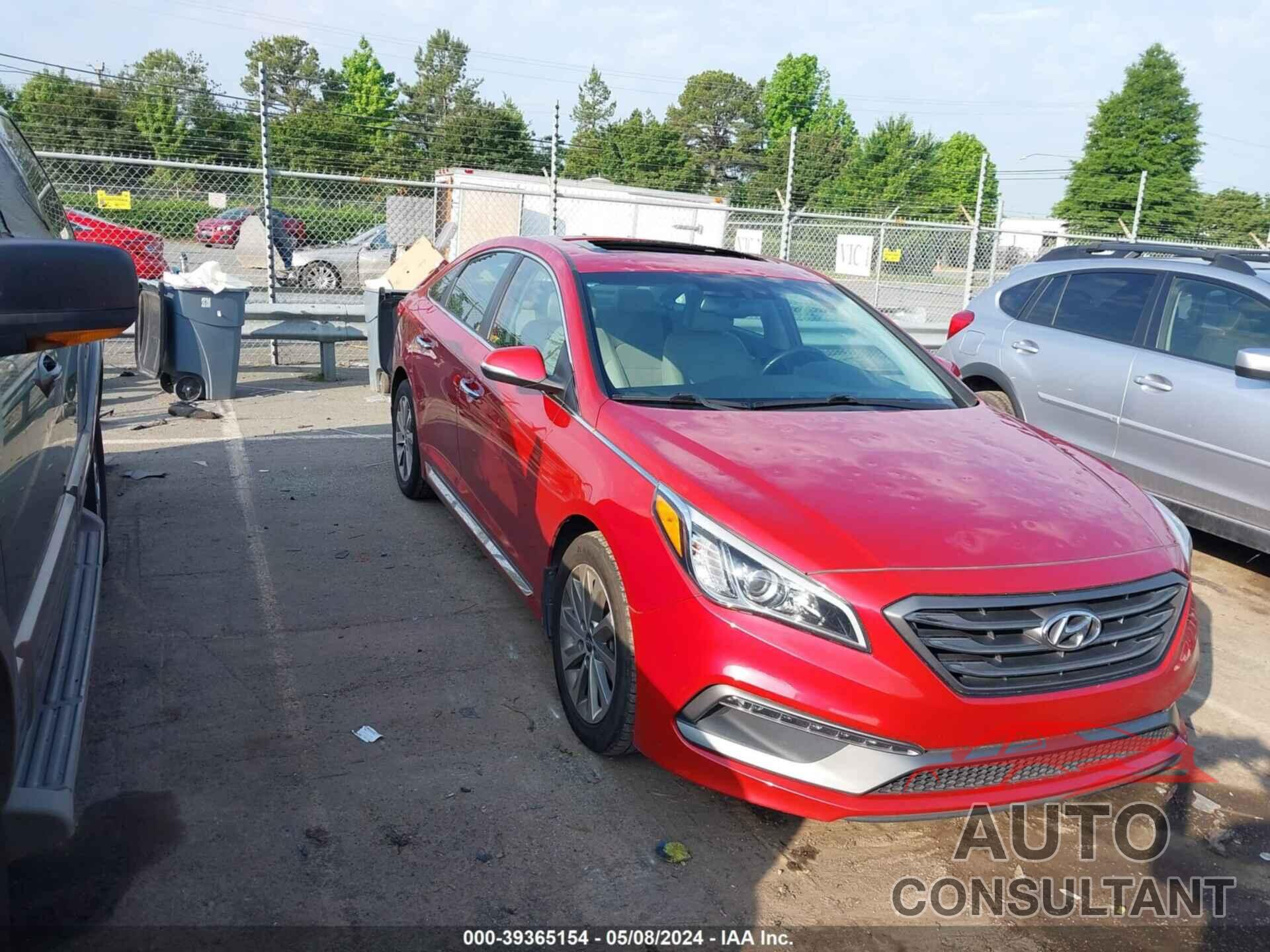 HYUNDAI SONATA 2017 - 5NPE34AF0HH443786