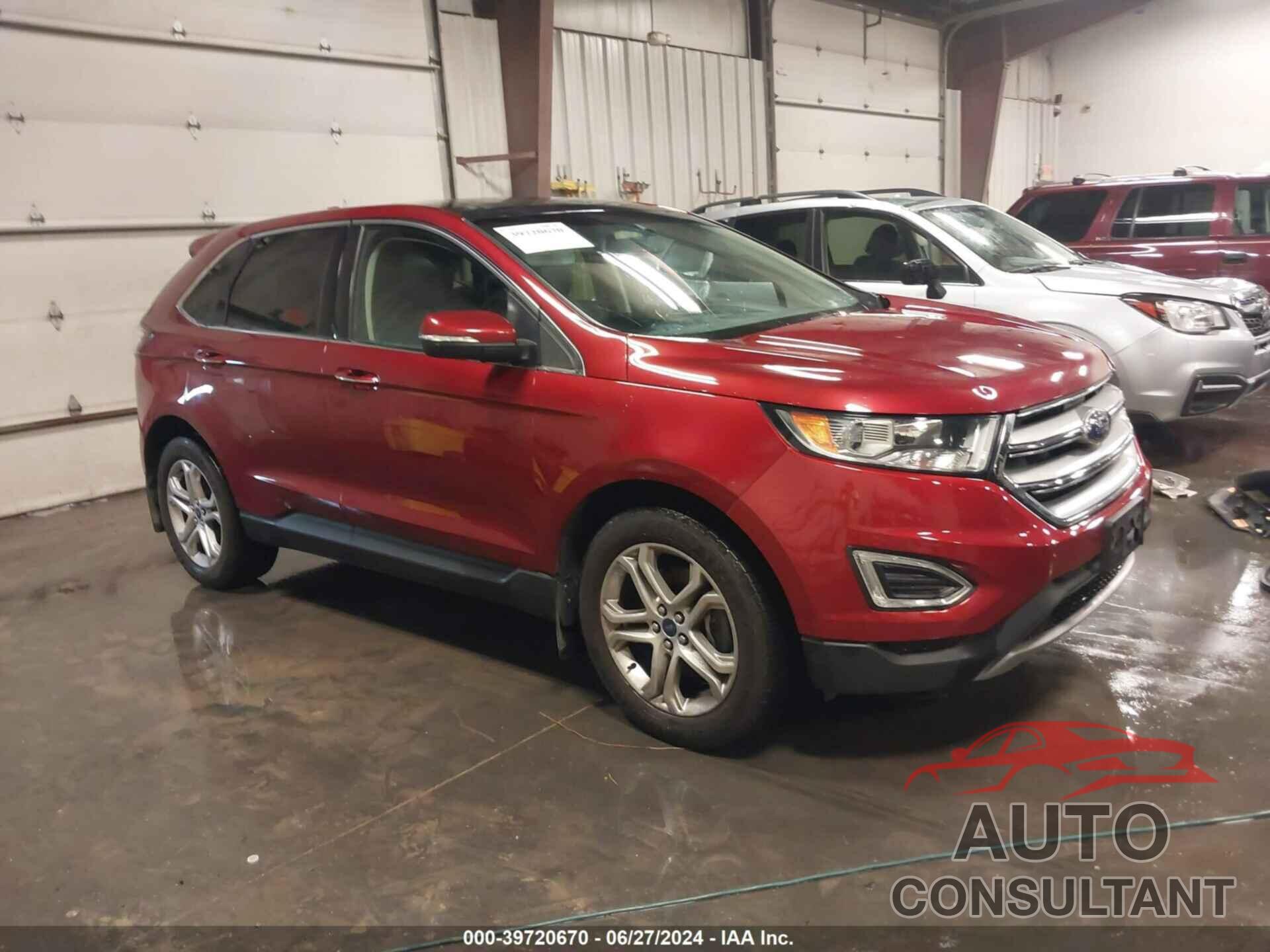 FORD EDGE 2017 - 2FMPK4K8XHBB36905