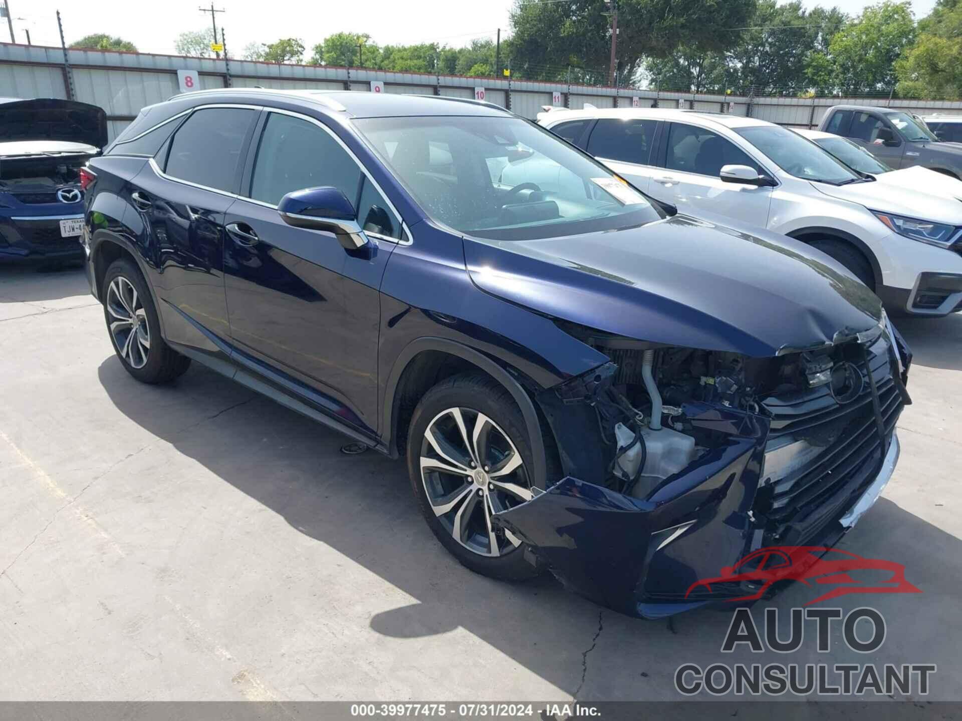 LEXUS RX 350 2016 - 2T2BZMCA9GC030202