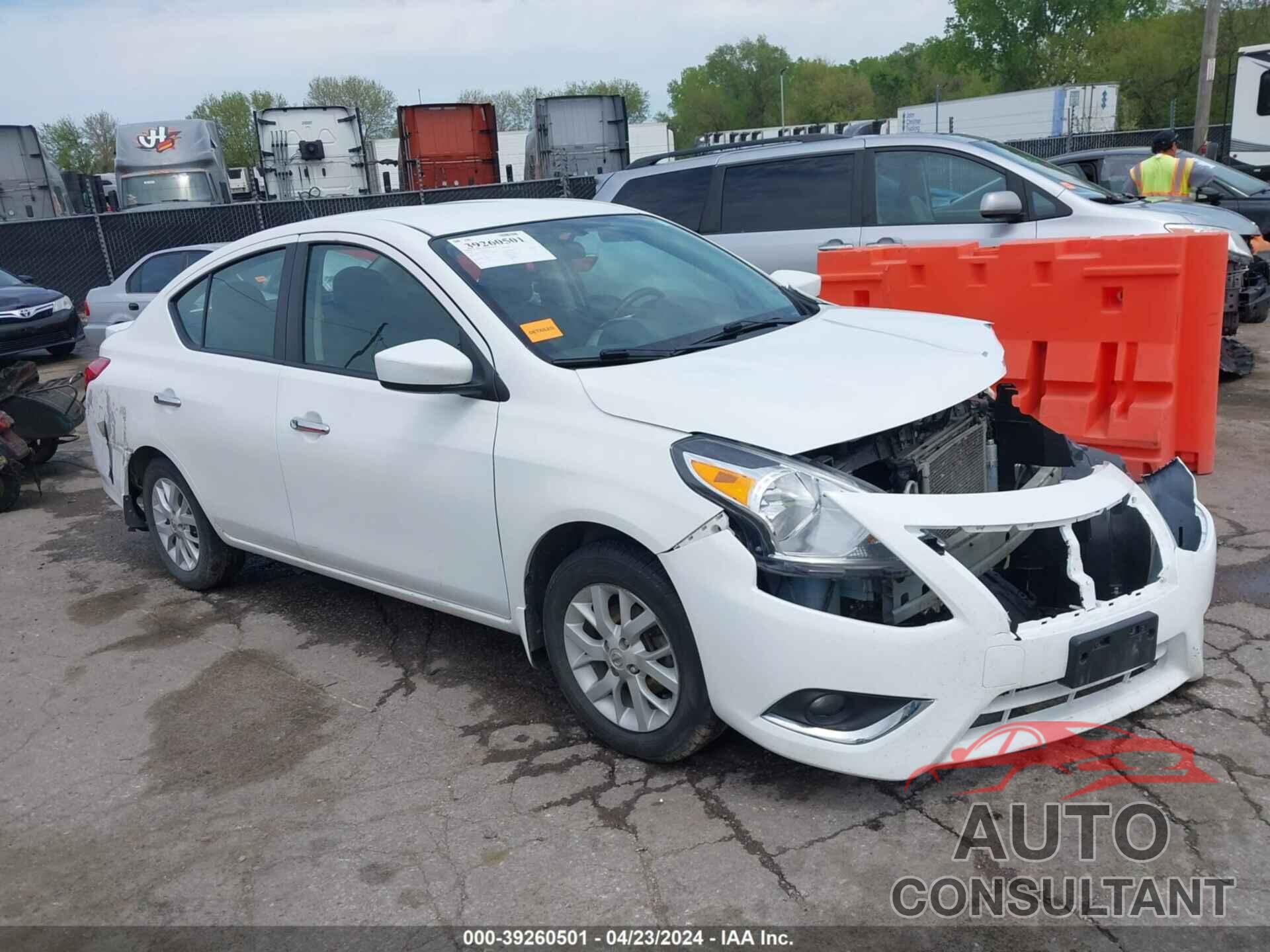 NISSAN VERSA 2019 - 3N1CN7AP9KL872267