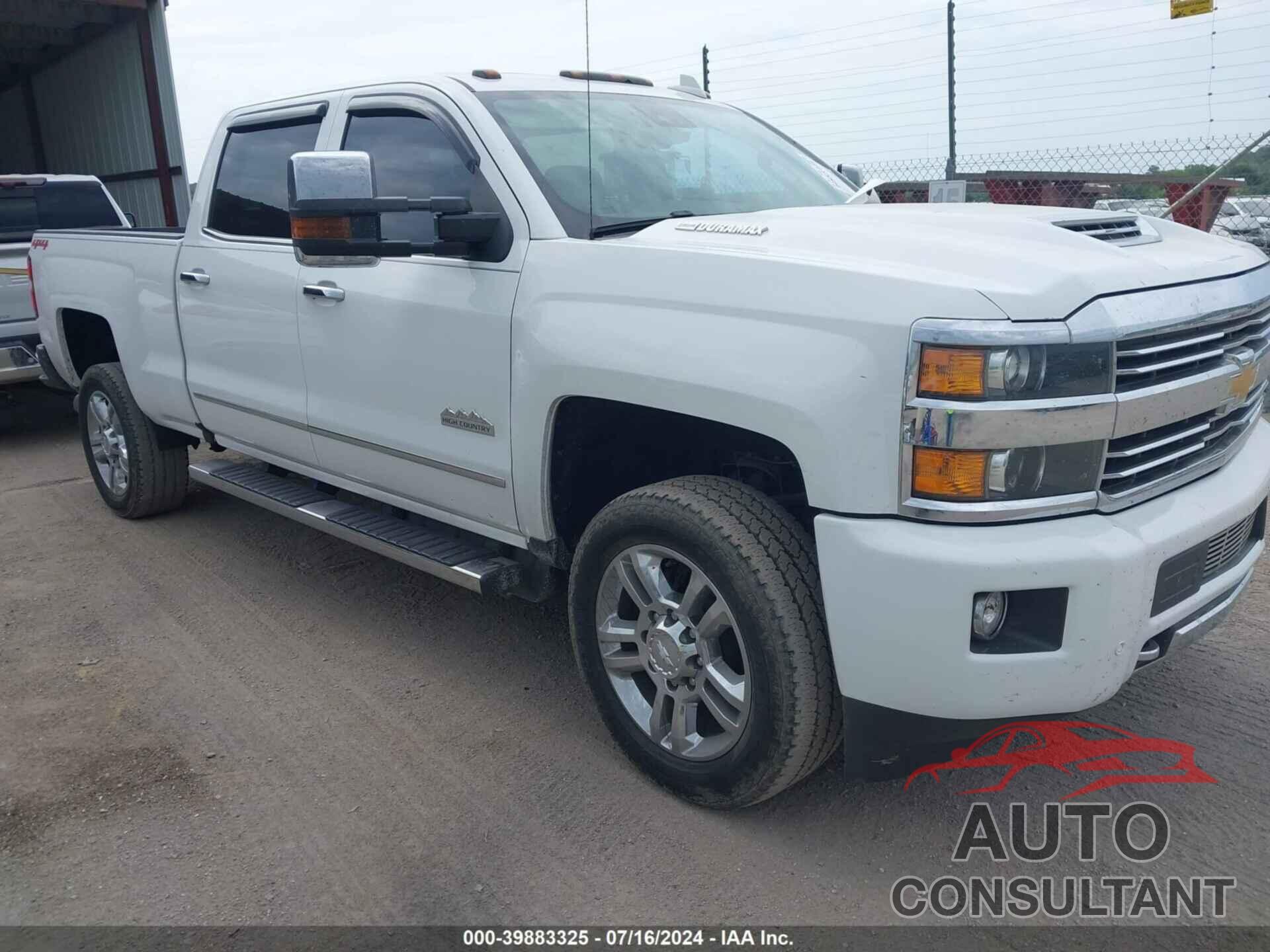 CHEVROLET SILVERADO 2500HD 2017 - 1GC1KXEY9HF232773