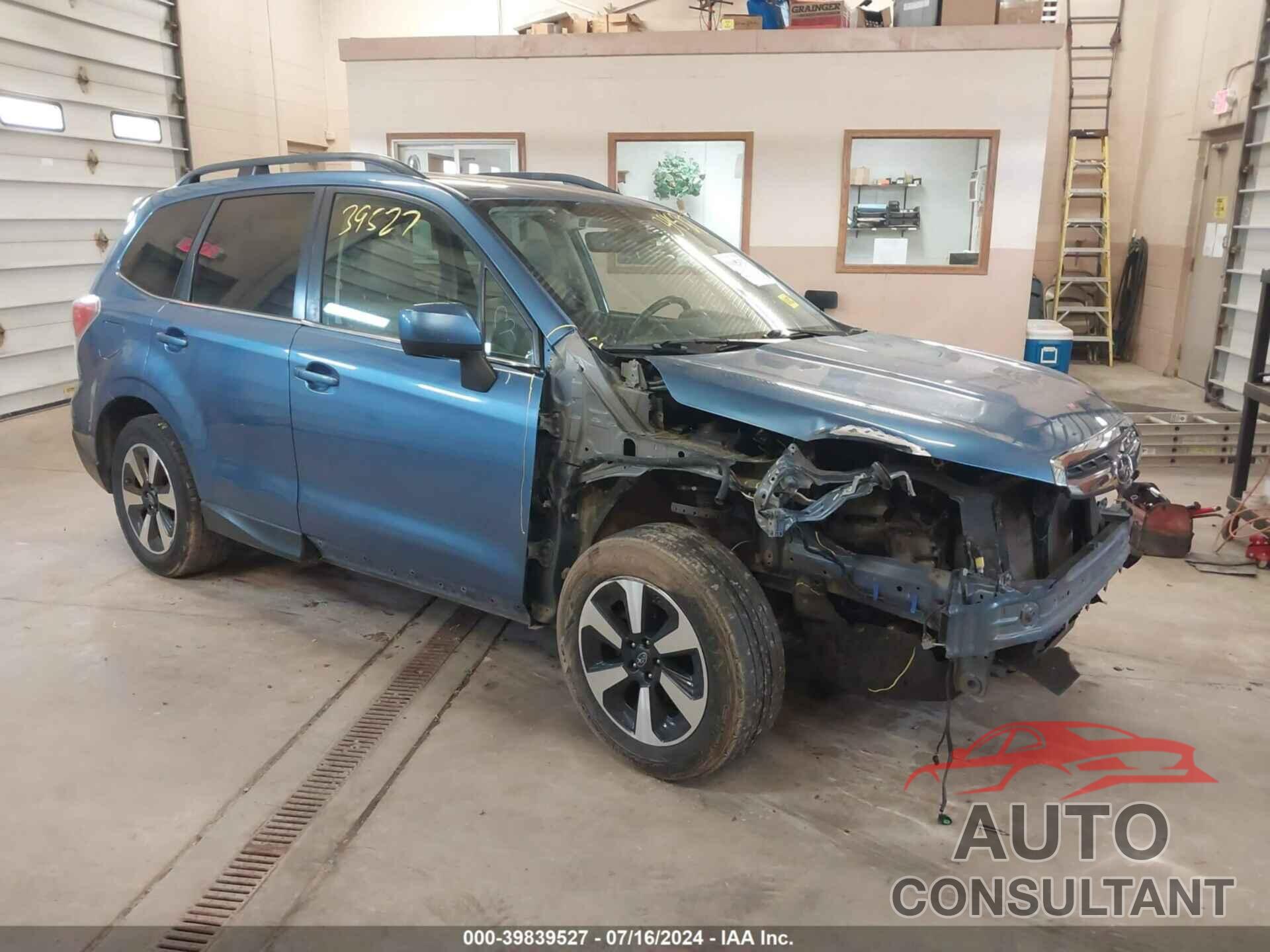 SUBARU FORESTER 2018 - JF2SJARC4JH444222