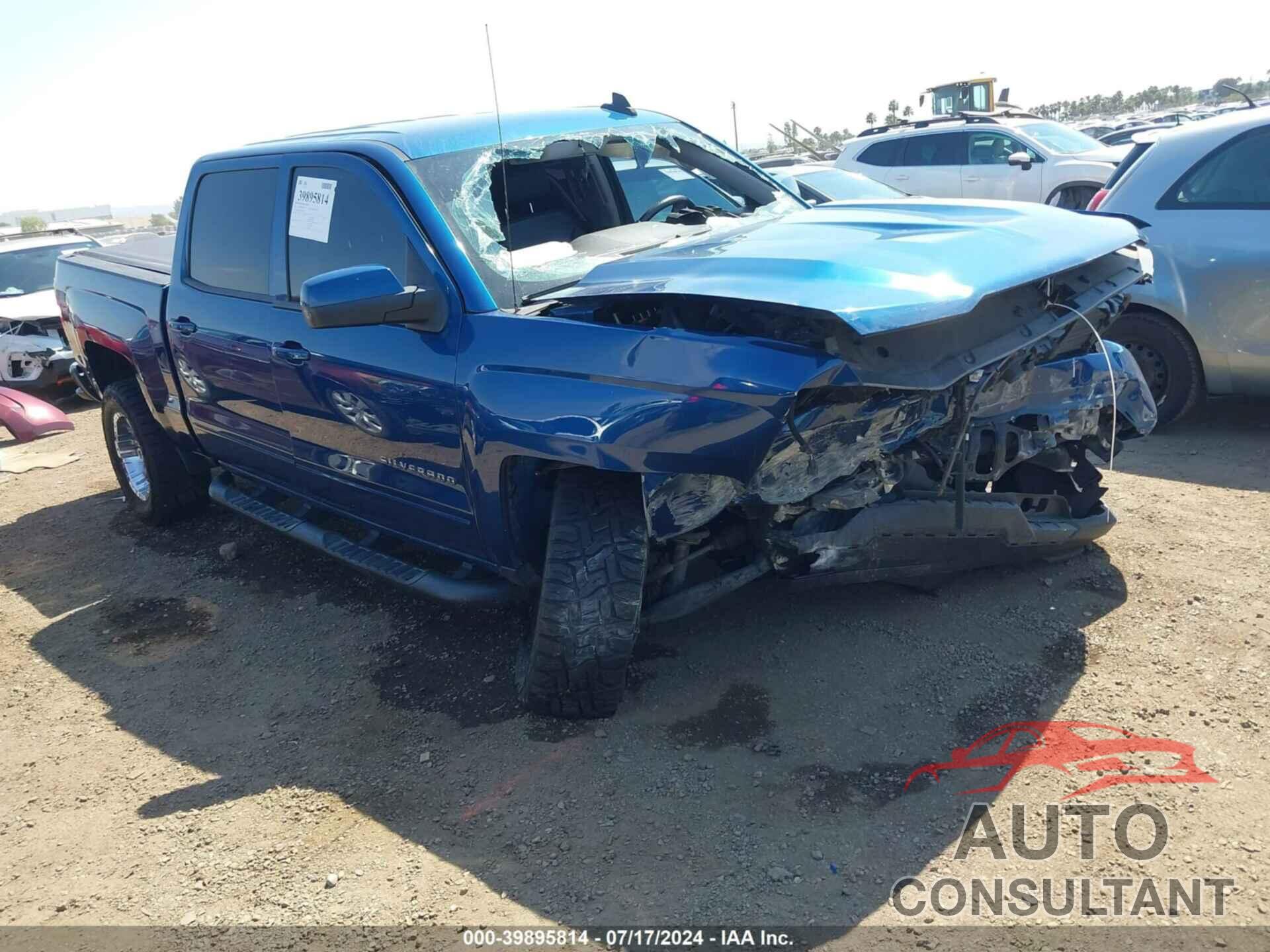 CHEVROLET SILVERADO 1500 2017 - 3GCUKRECXHG201611