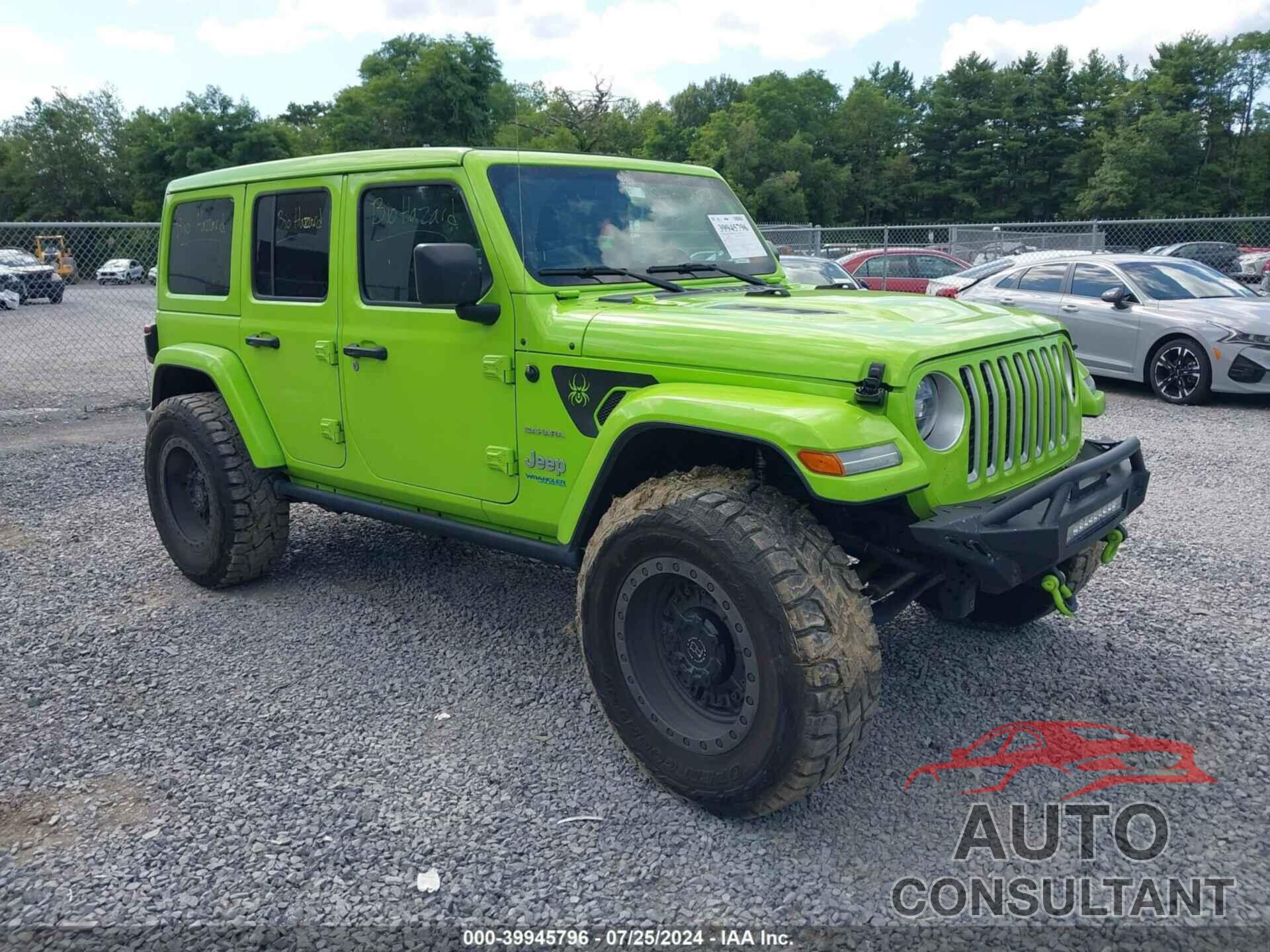 JEEP WRANGLER 4XE 2021 - 1C4JJXP6XMW783058