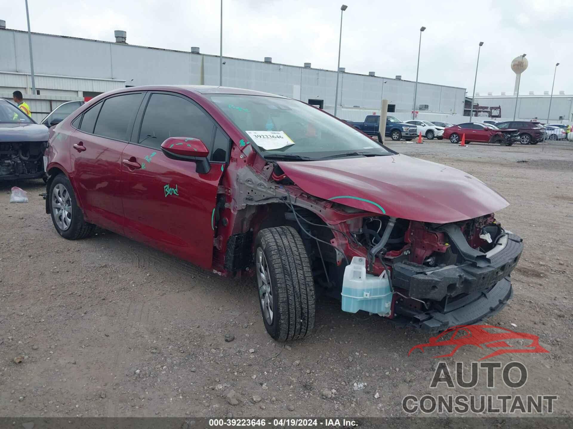 TOYOTA COROLLA 2022 - JTDEPMAE8NJ209491