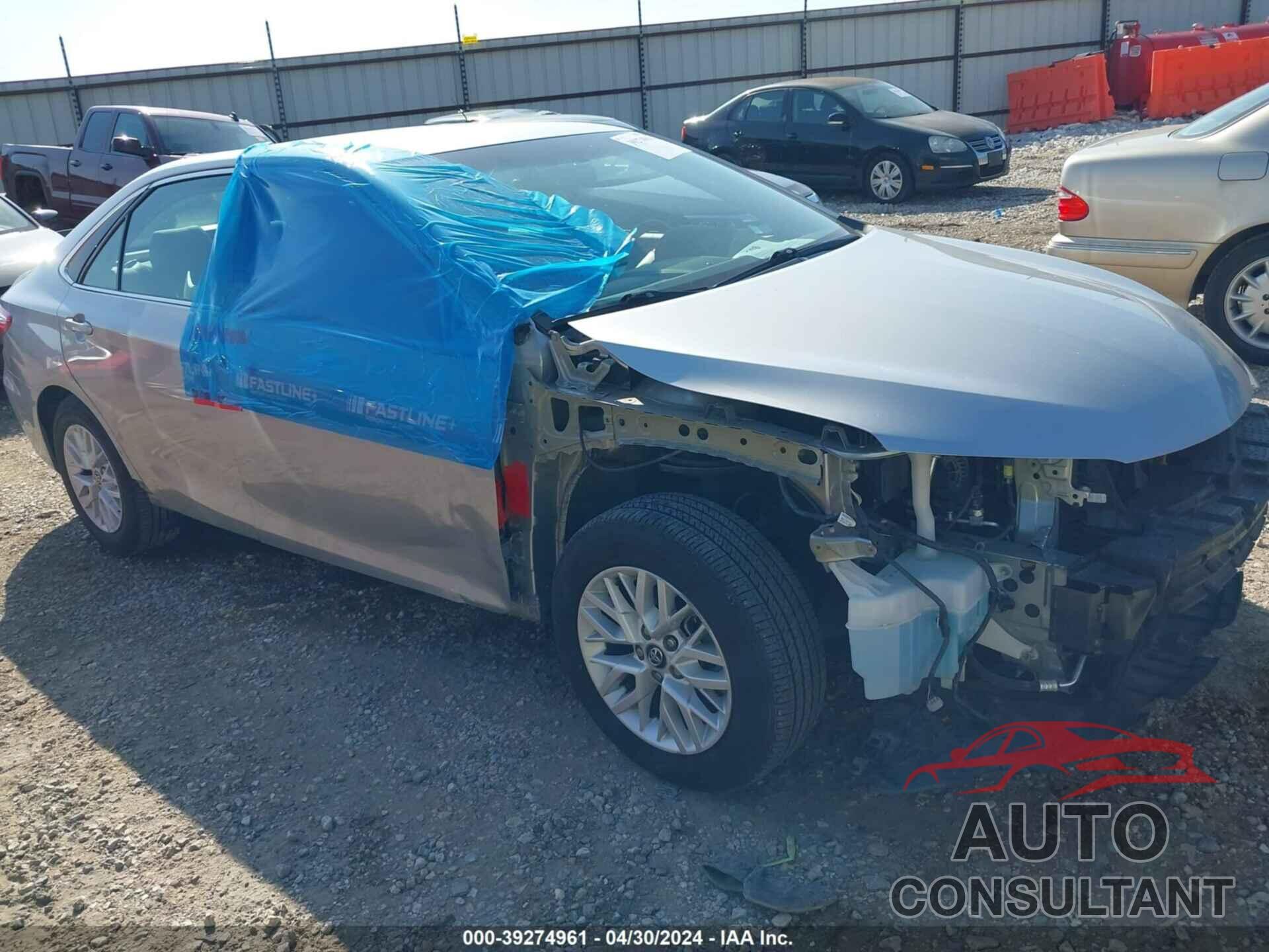 TOYOTA CAMRY 2016 - 4T4BF1FK1GR566789