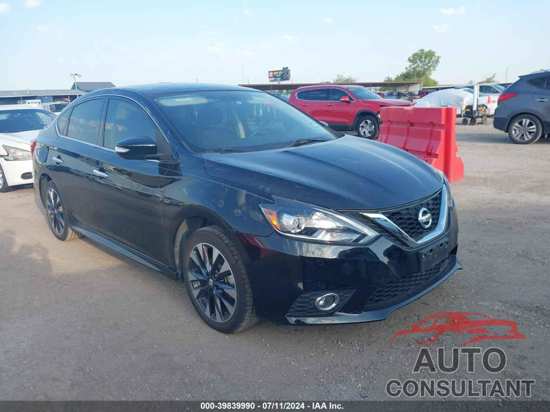 NISSAN SENTRA 2019 - 3N1AB7AP8KY336171