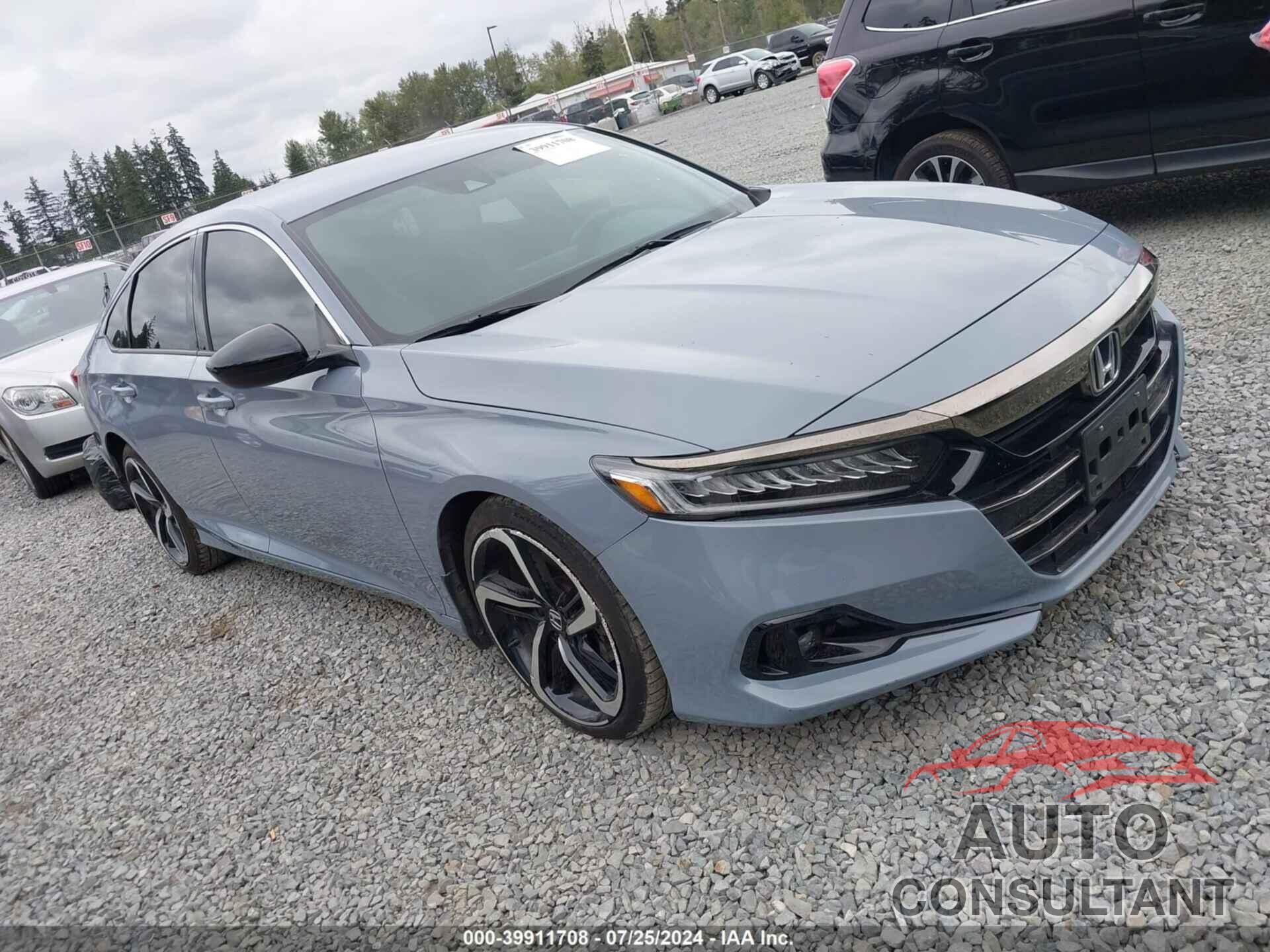 HONDA ACCORD 2021 - 1HGCV1F34MA107785