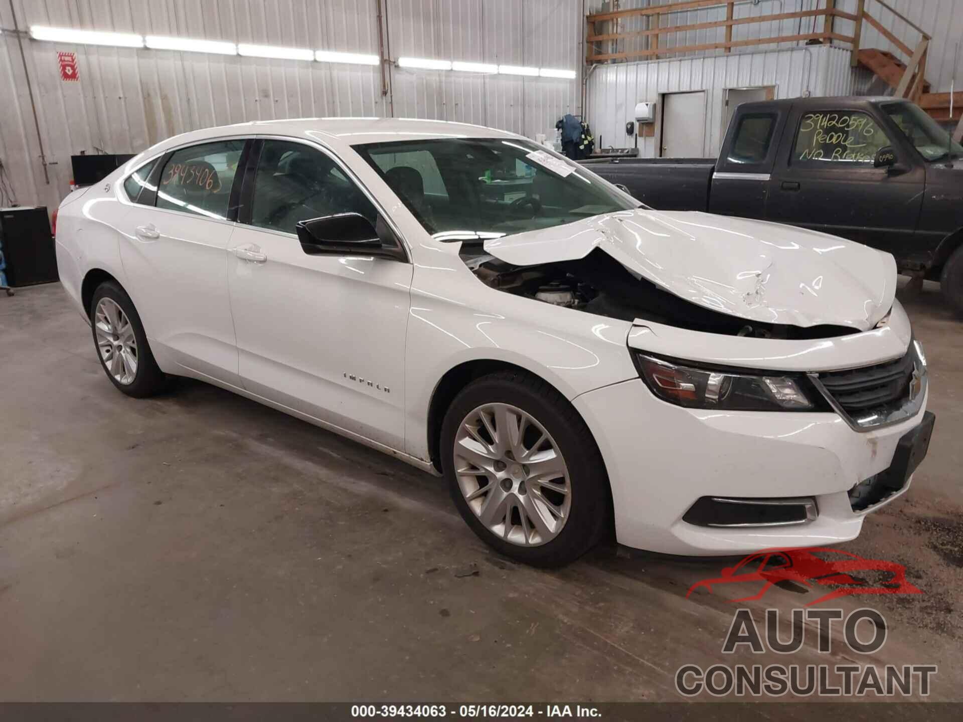 CHEVROLET IMPALA 2016 - 2G11X5SA1G9184716