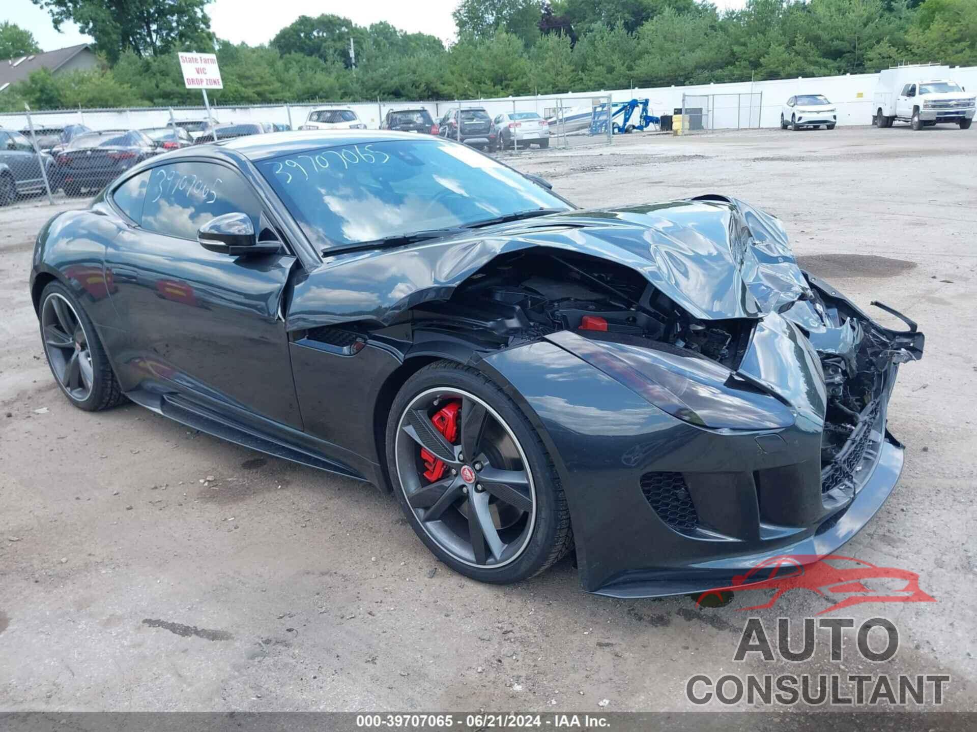 JAGUAR F-TYPE 2016 - SAJWJ6DL6GMK31343