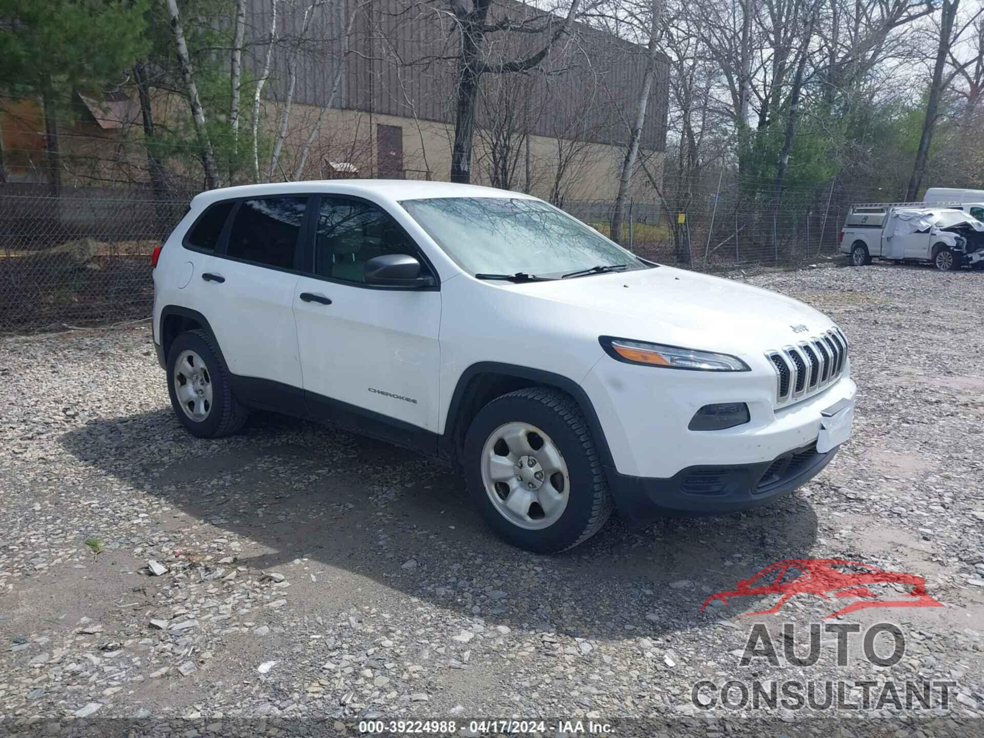 JEEP CHEROKEE 2016 - 1C4PJMAB1GW298309