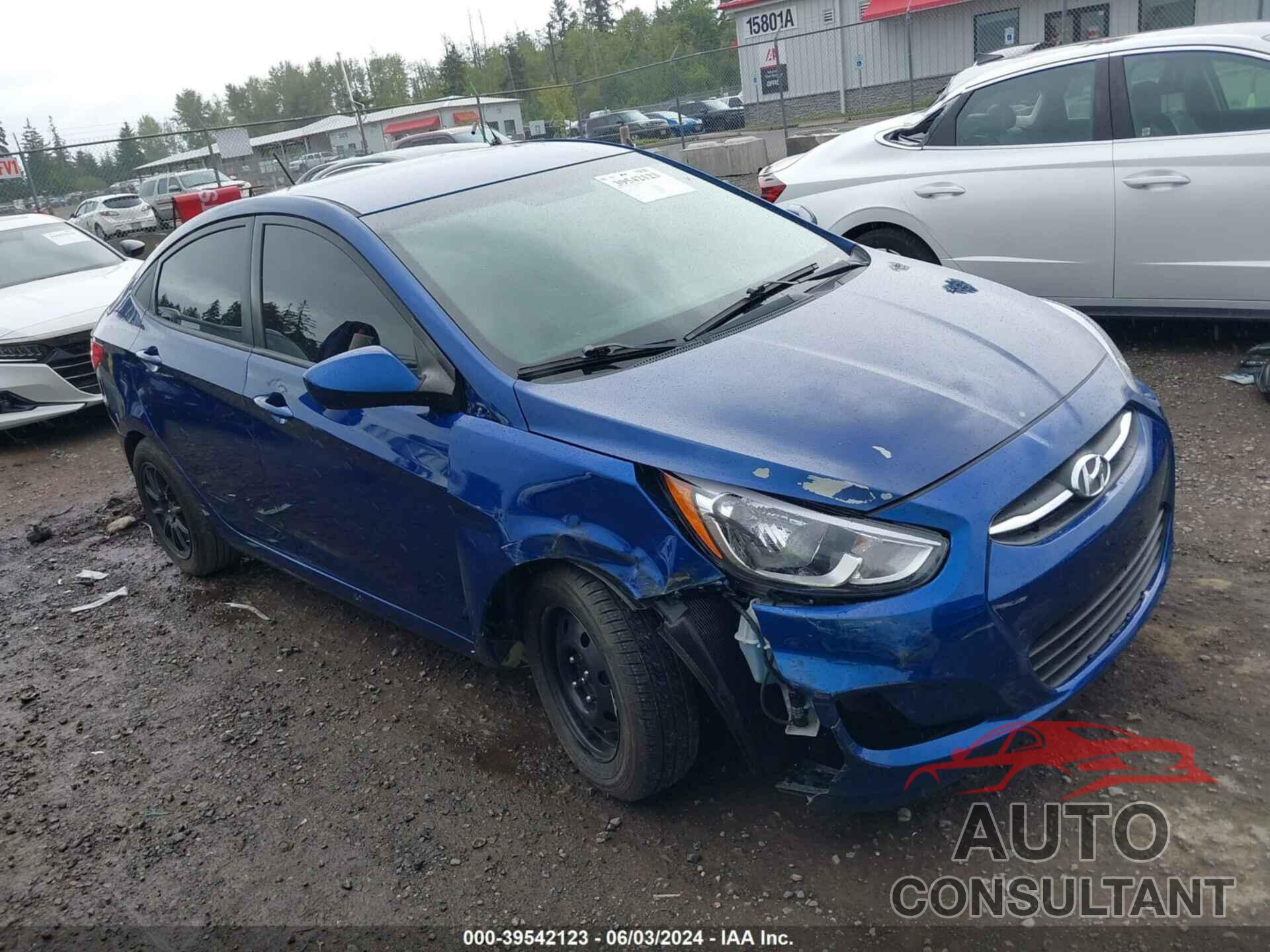 HYUNDAI ACCENT 2017 - KMHCT4AE1HU248828