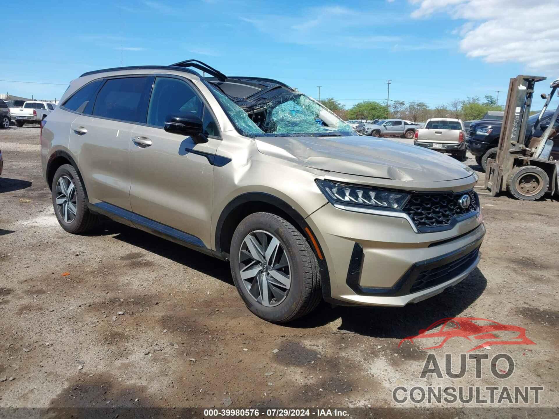 KIA SORENTO 2021 - 5XYRL4LC4MG023079