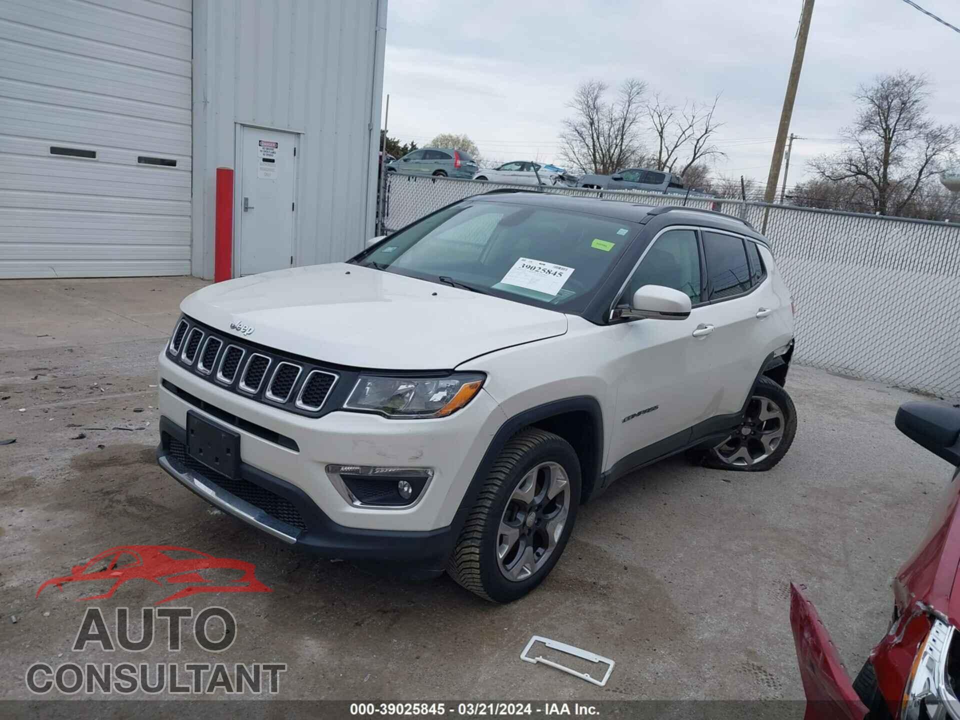 JEEP NEW COMPASS 2017 - 3C4NJDCB9HT640052