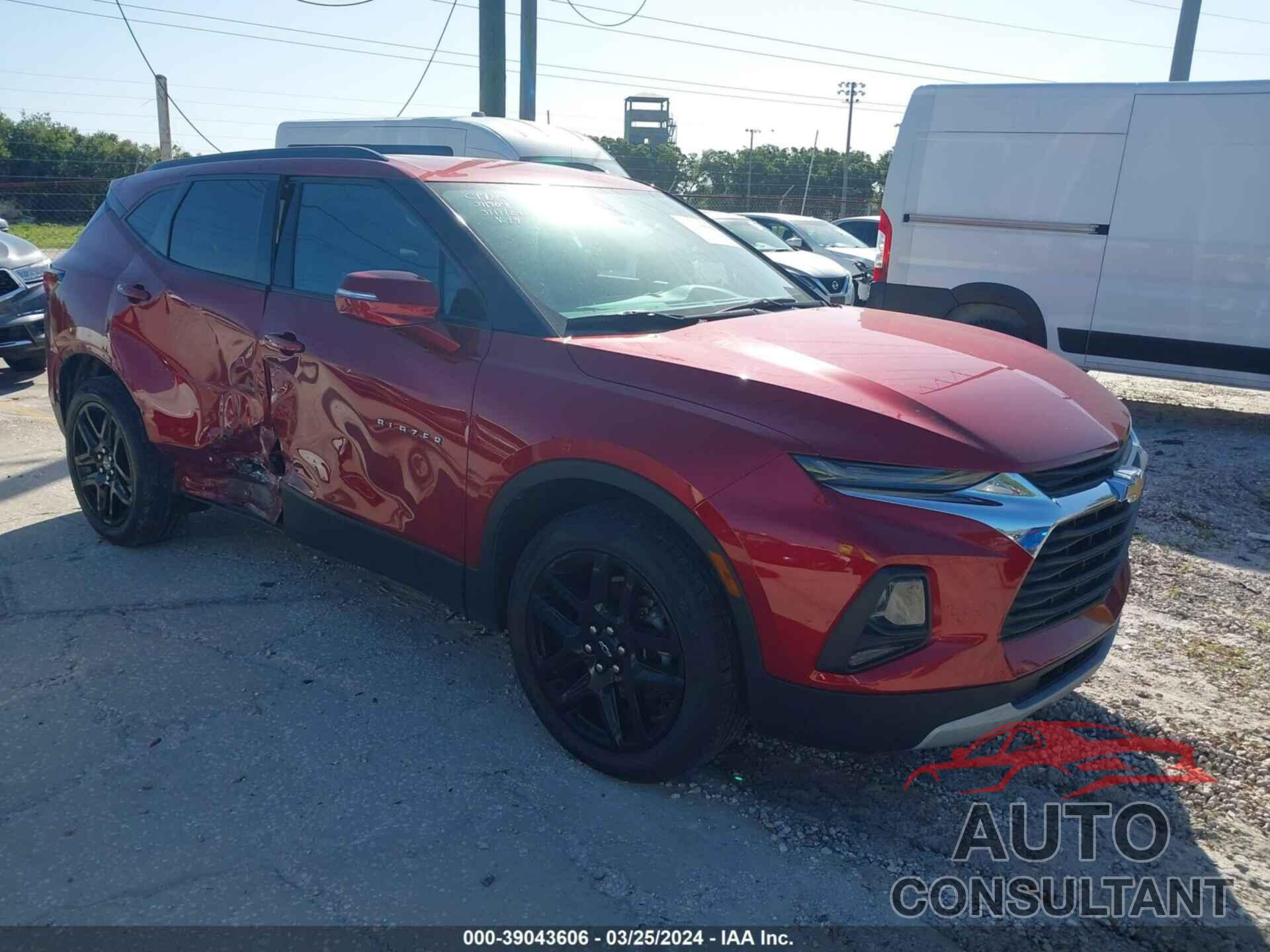 CHEVROLET BLAZER 2021 - 3GNKBBRA8MS541359