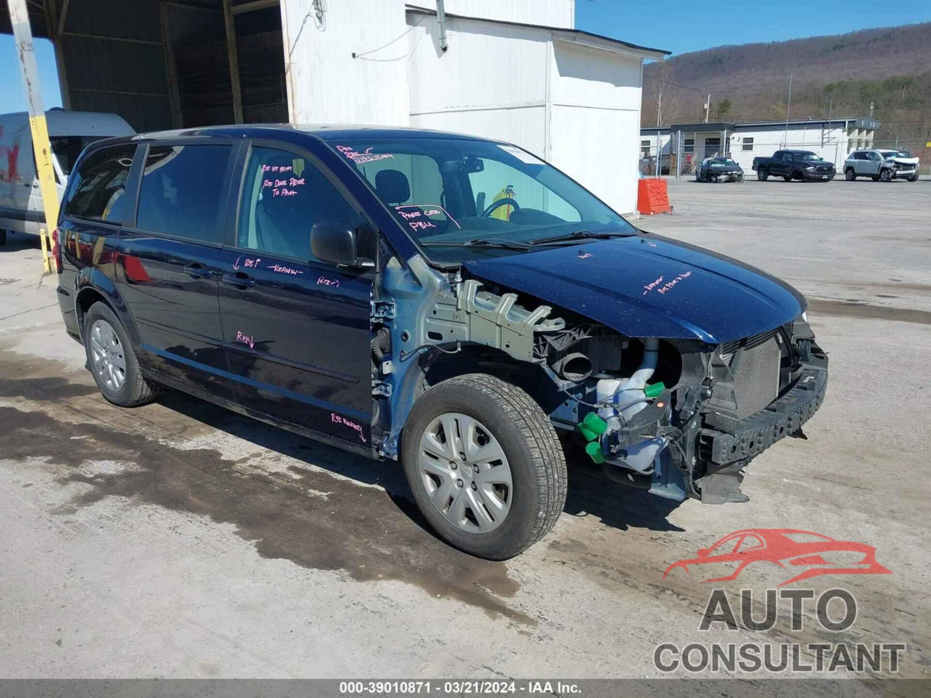 DODGE GRAND CARAVAN 2016 - 2C4RDGBG1GR183682