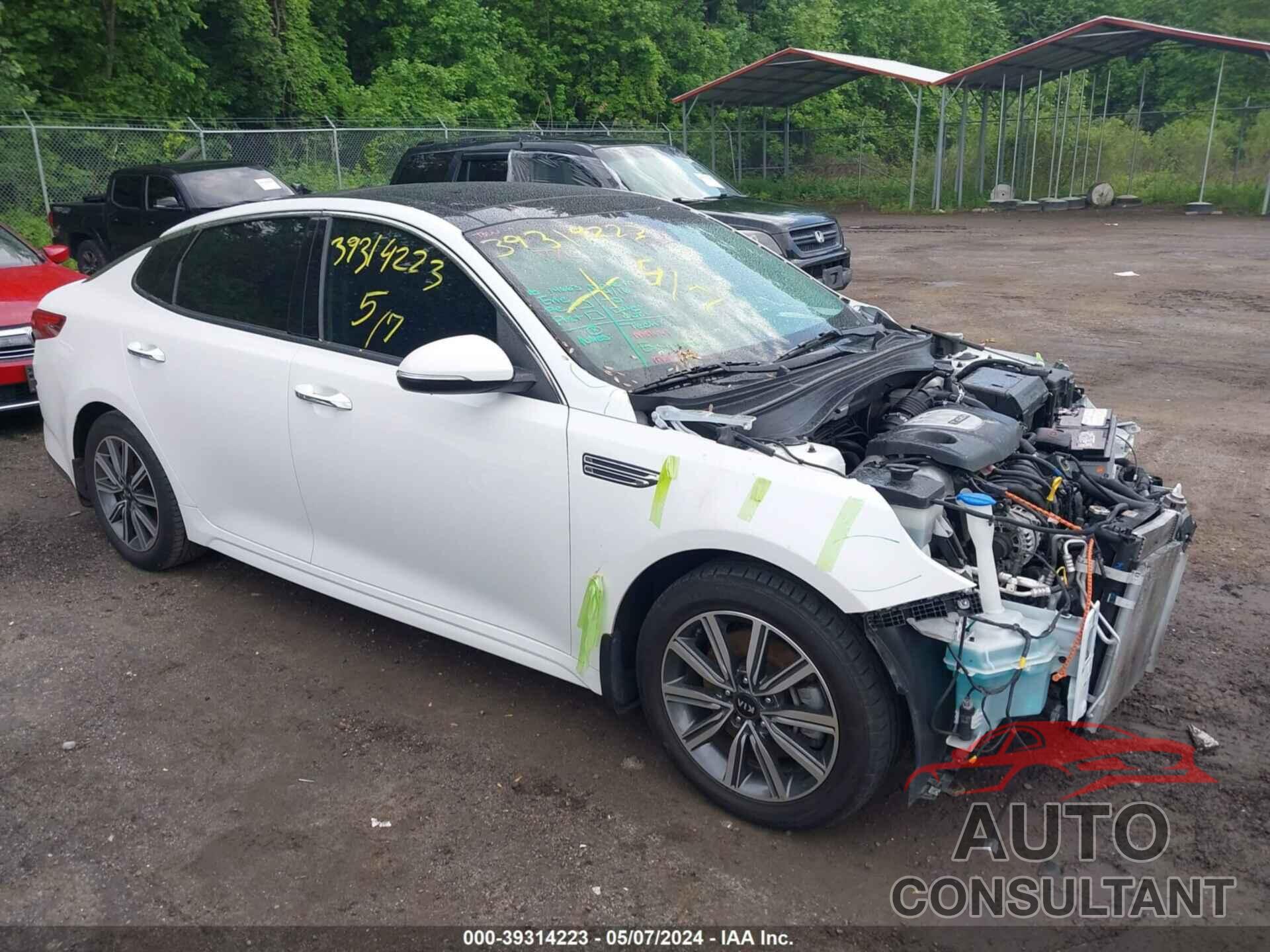 KIA OPTIMA 2019 - 5XXGU4L1XKG330664