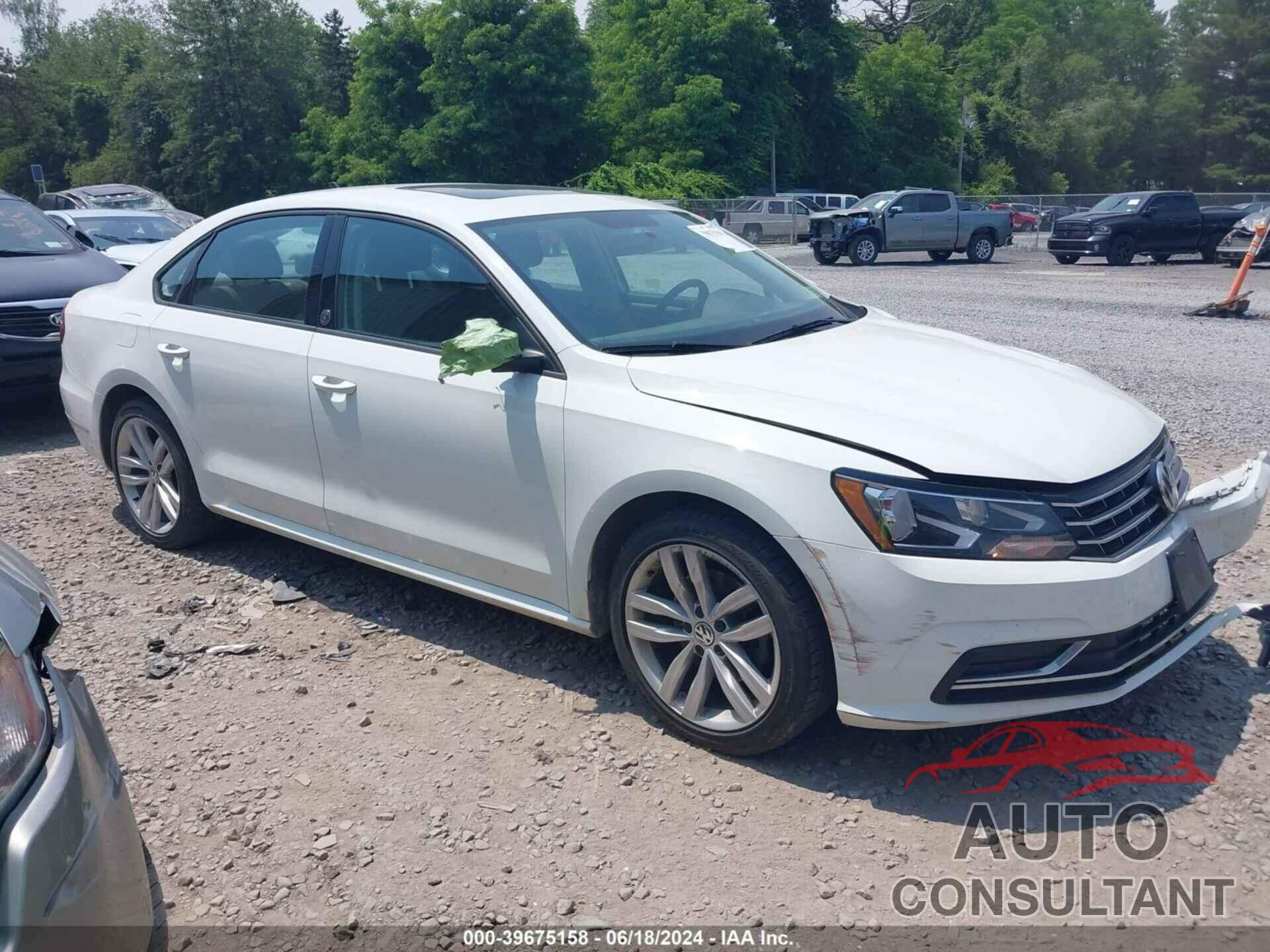 VOLKSWAGEN PASSAT 2019 - 1VWLA7A3XKC010173