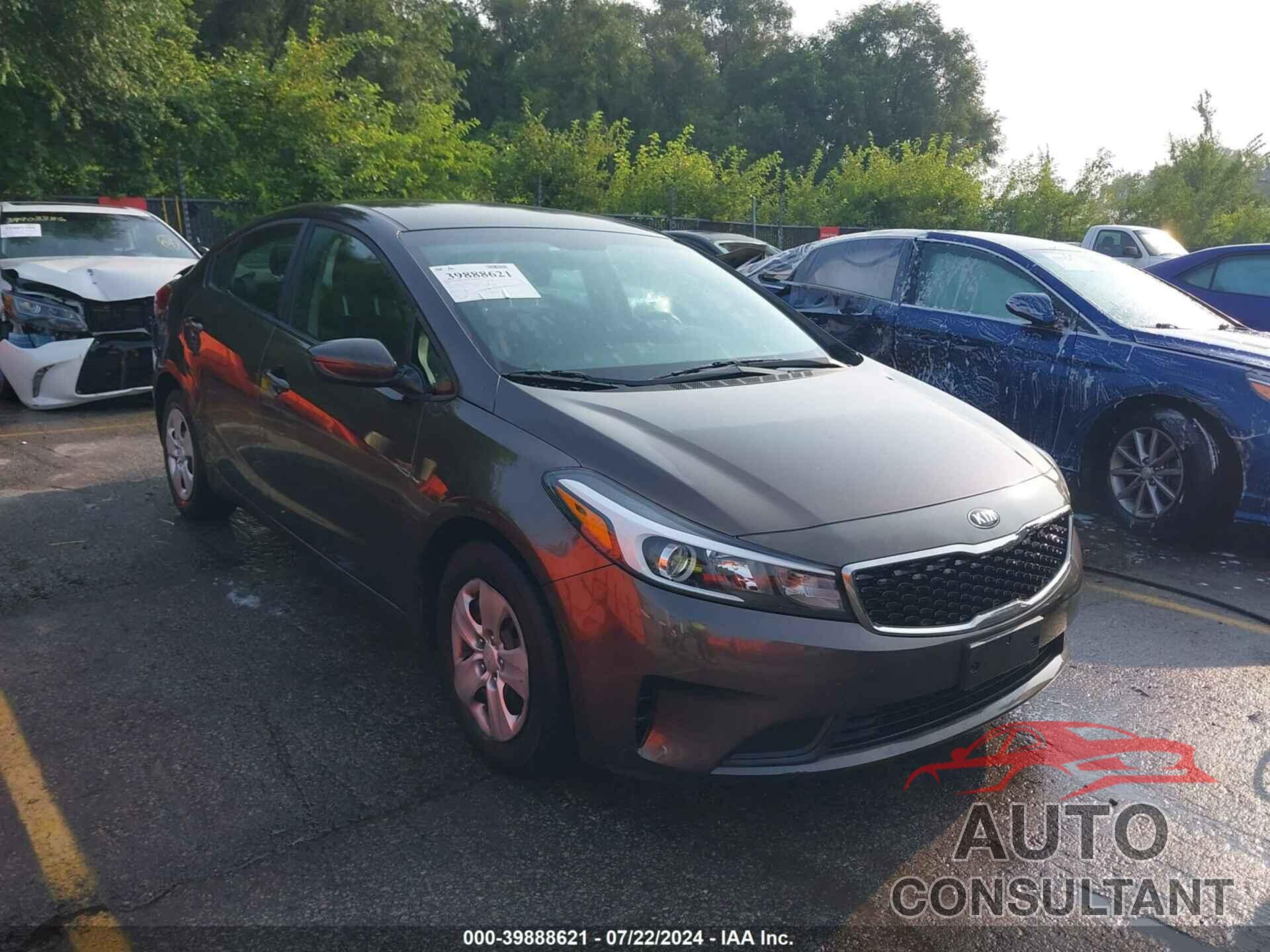 KIA FORTE 2017 - 3KPFK4A77HE142520