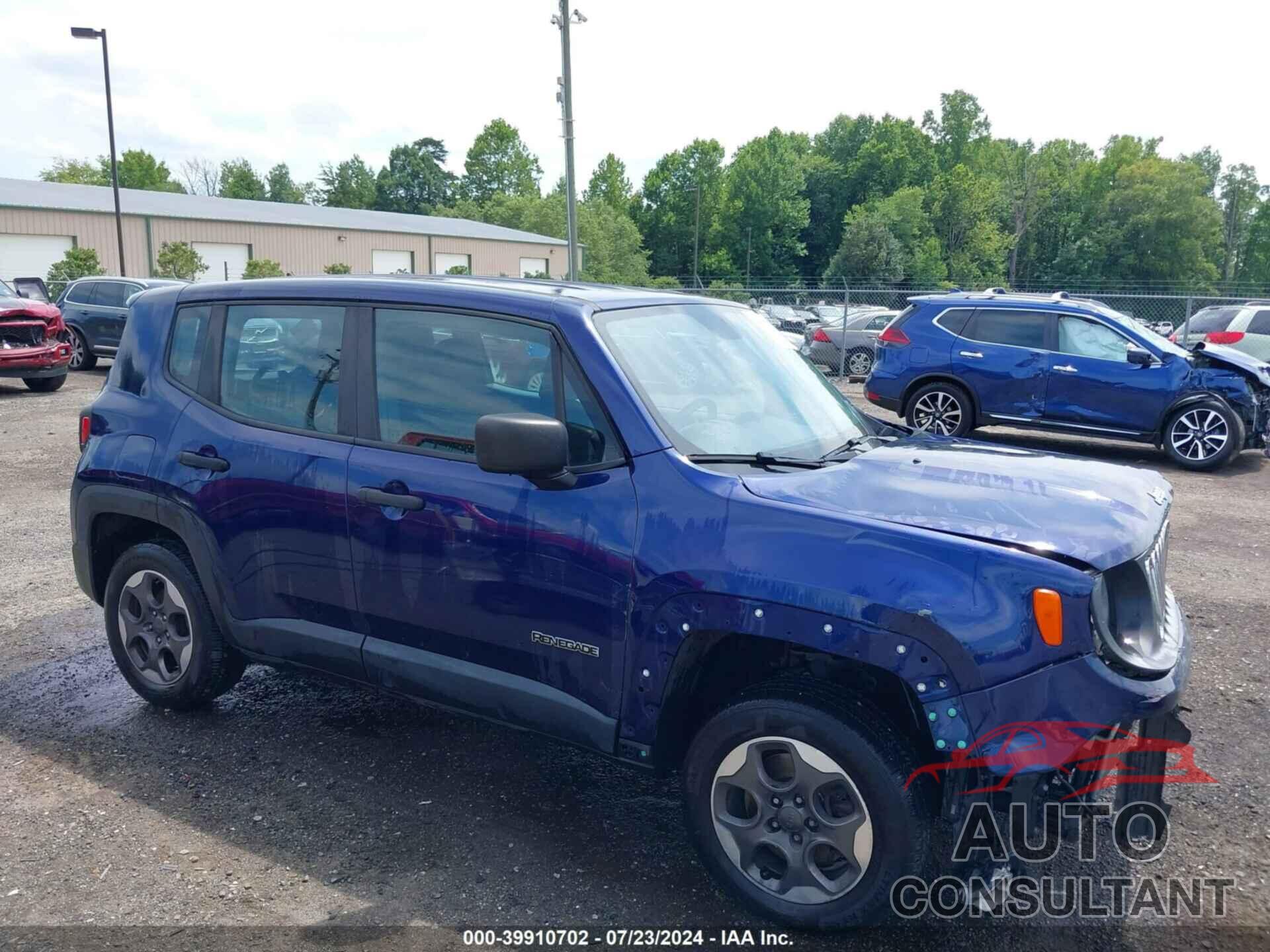 JEEP RENEGADE 2017 - ZACCJBABXHPG21273