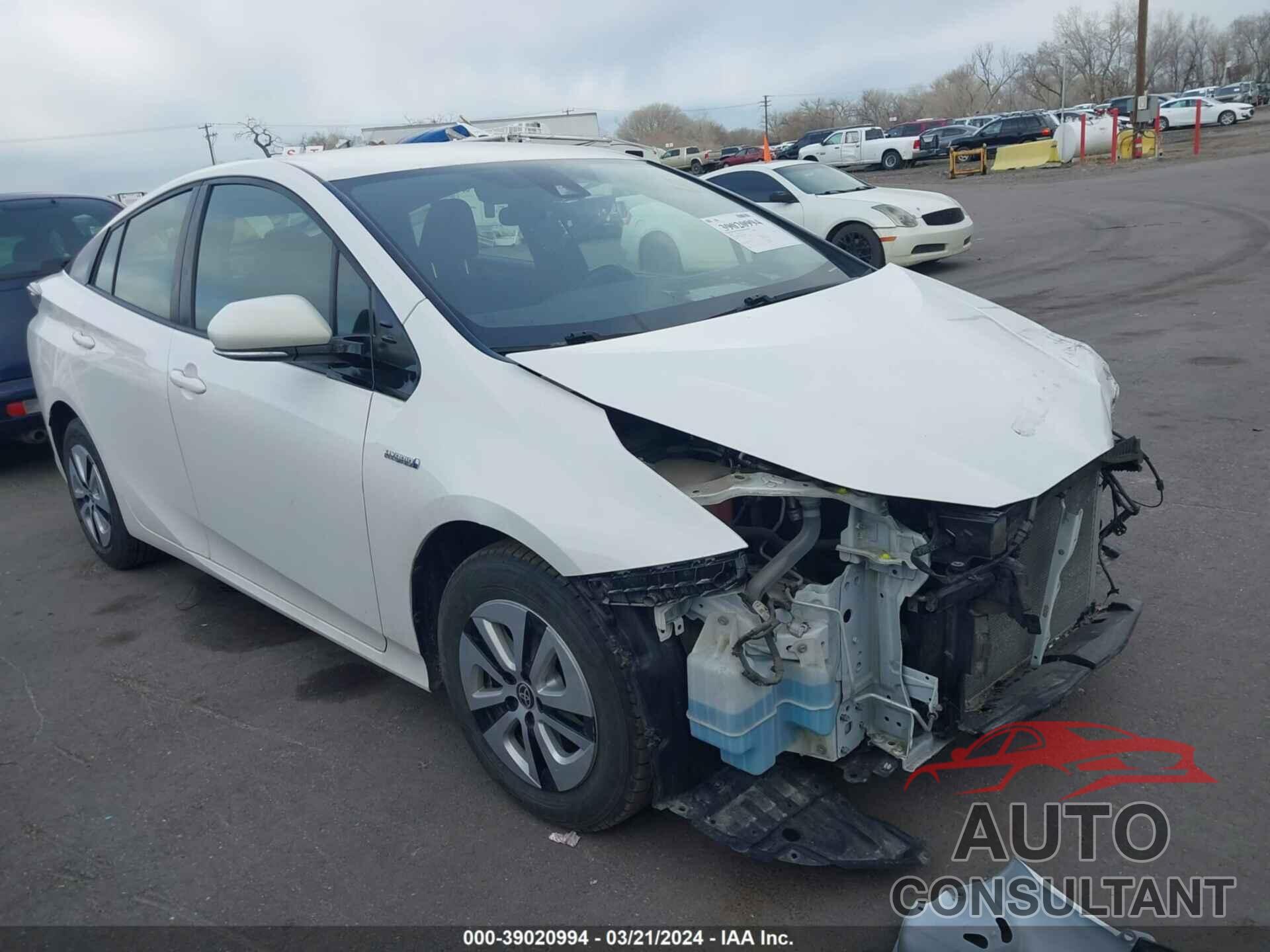 TOYOTA PRIUS 2018 - JTDKBRFU2J3066194