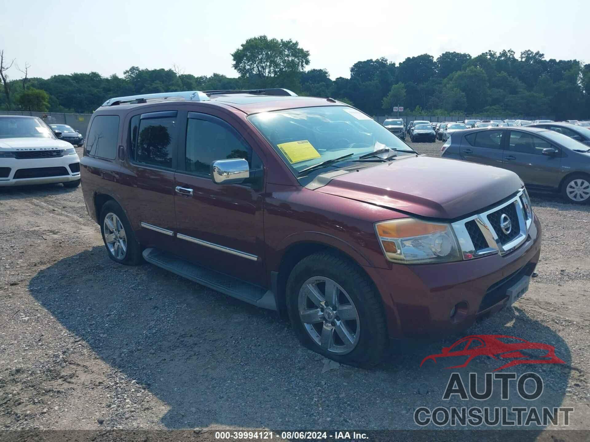 NISSAN ARMADA 2010 - 5N1AA0NE6AN603699