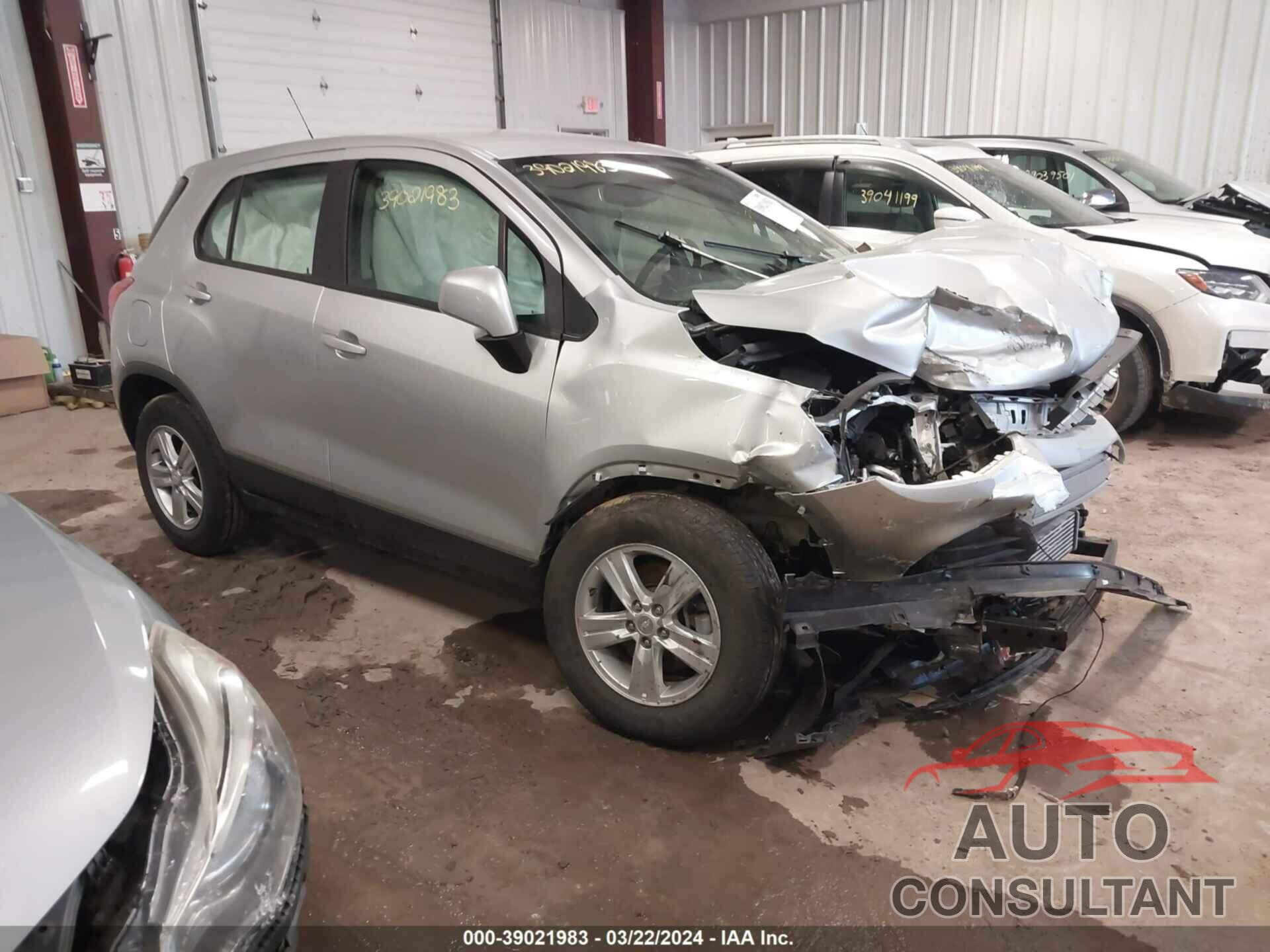 CHEVROLET TRAX 2019 - 3GNCJKSB1KL364946