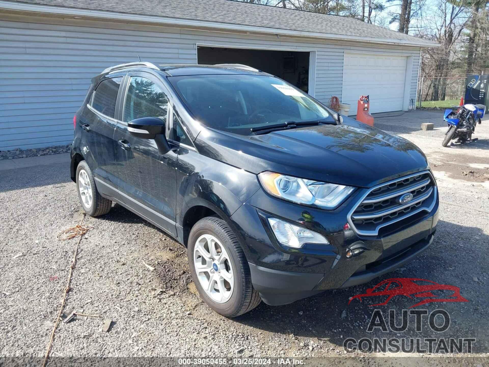 FORD ECOSPORT 2022 - MAJ6S3GL6NC458563