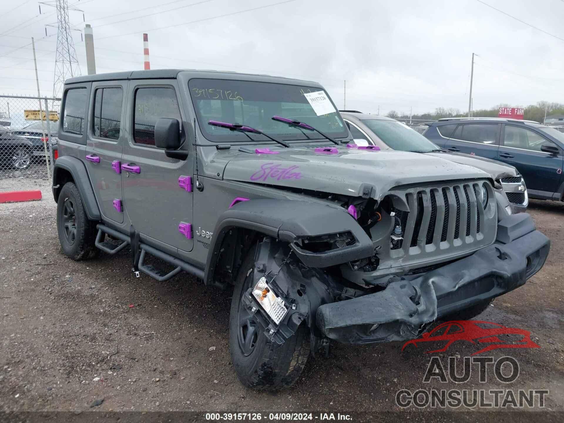 JEEP WRANGLER UNLIMITED 2021 - 1C4HJXDN4MW520879