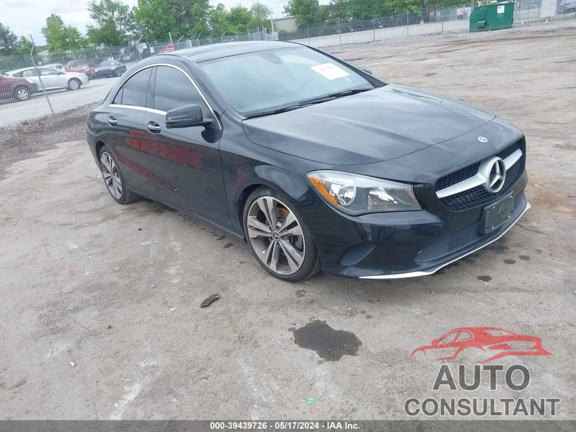 MERCEDES-BENZ CLA 250 2018 - WDDSJ4EB8JN579496