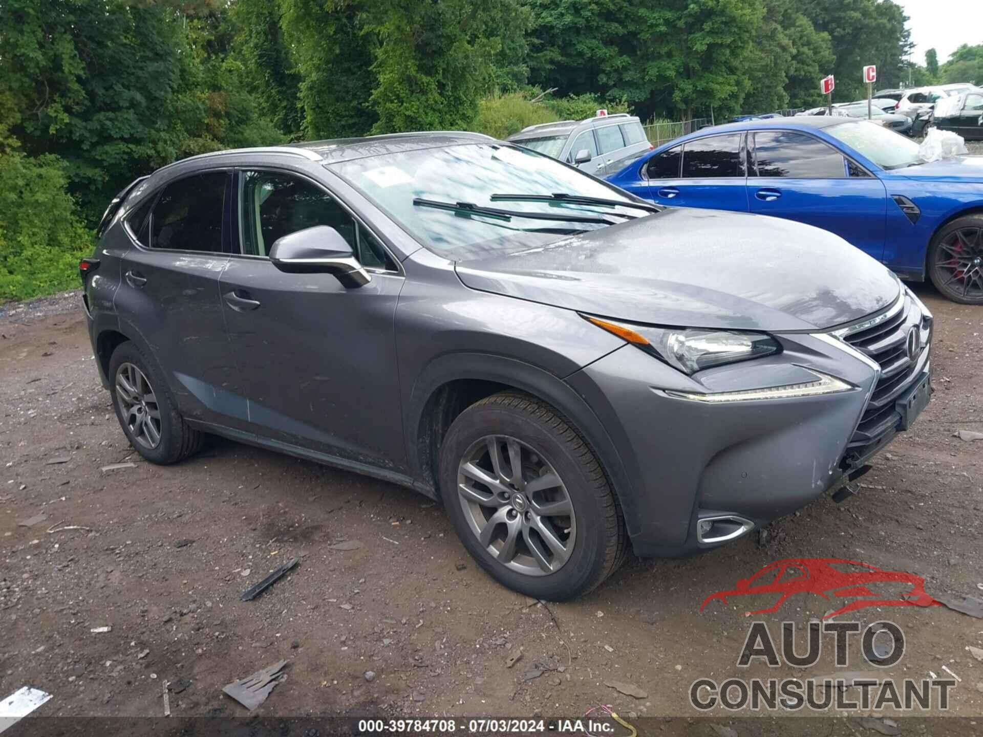 LEXUS NX 200T 2016 - JTJBARBZ5G2091607