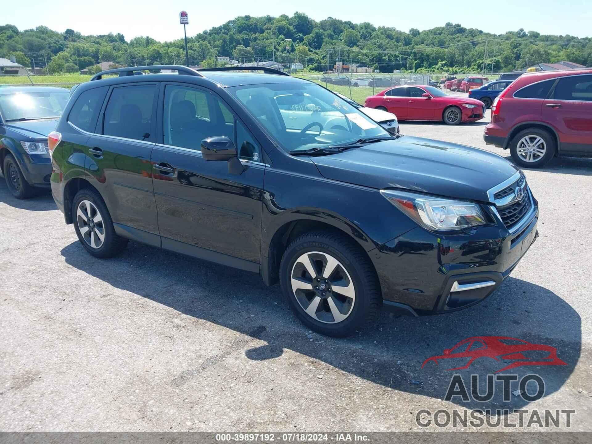 SUBARU FORESTER 2018 - JF2SJARC6JH491414