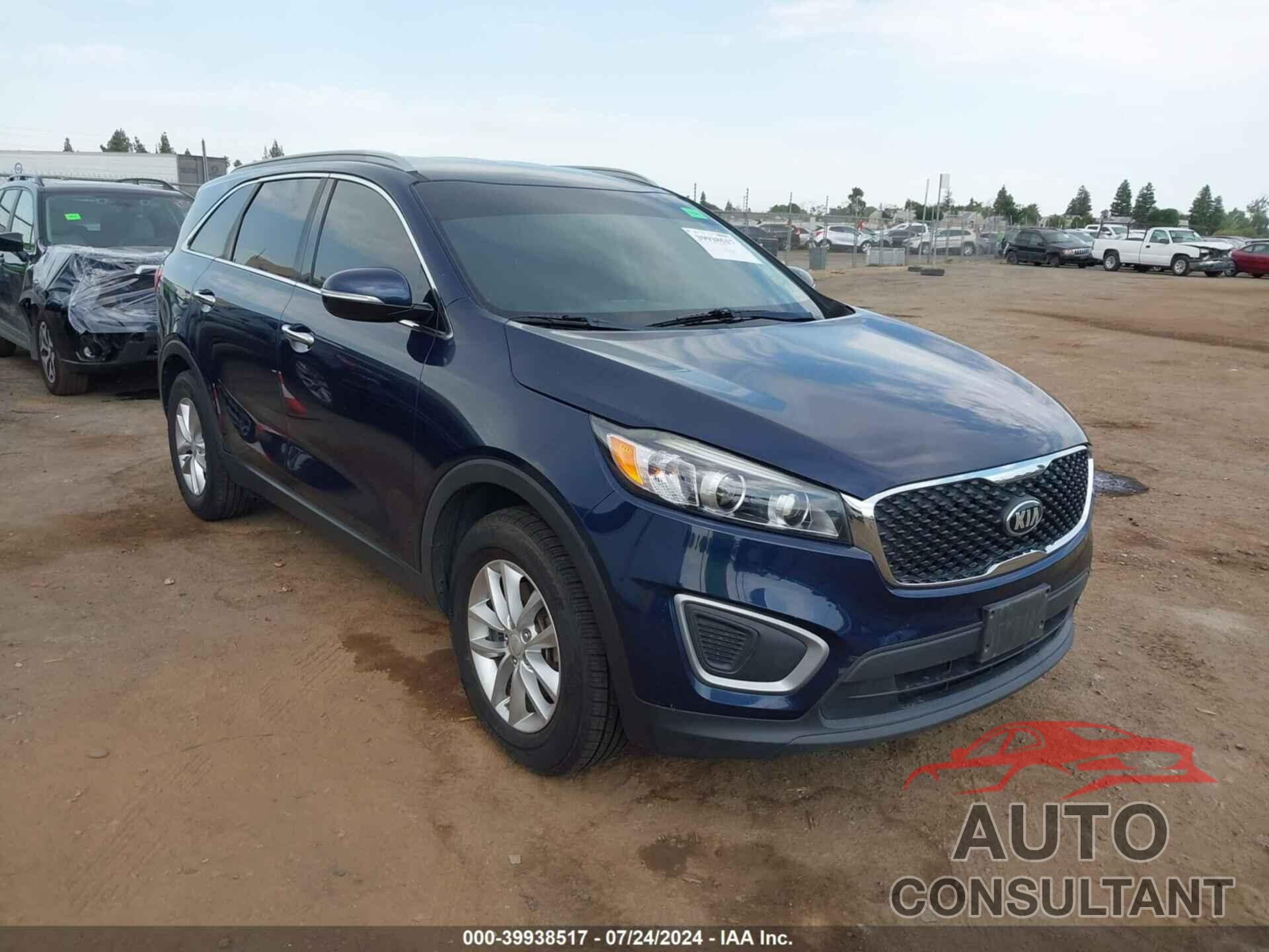 KIA SORENTO 2016 - 5XYPG4A37GG137709