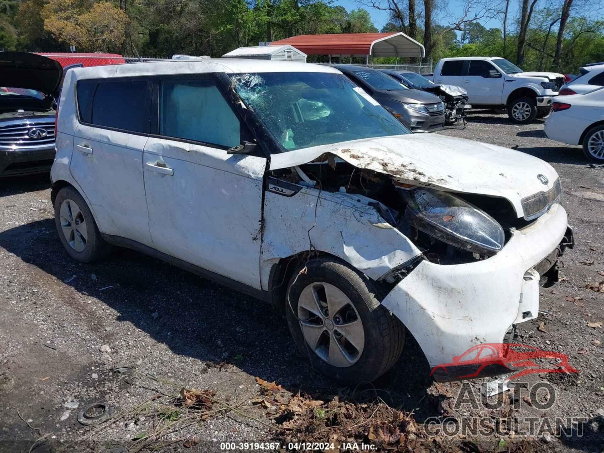 KIA SOUL 2016 - KNDJN2A24G7309182