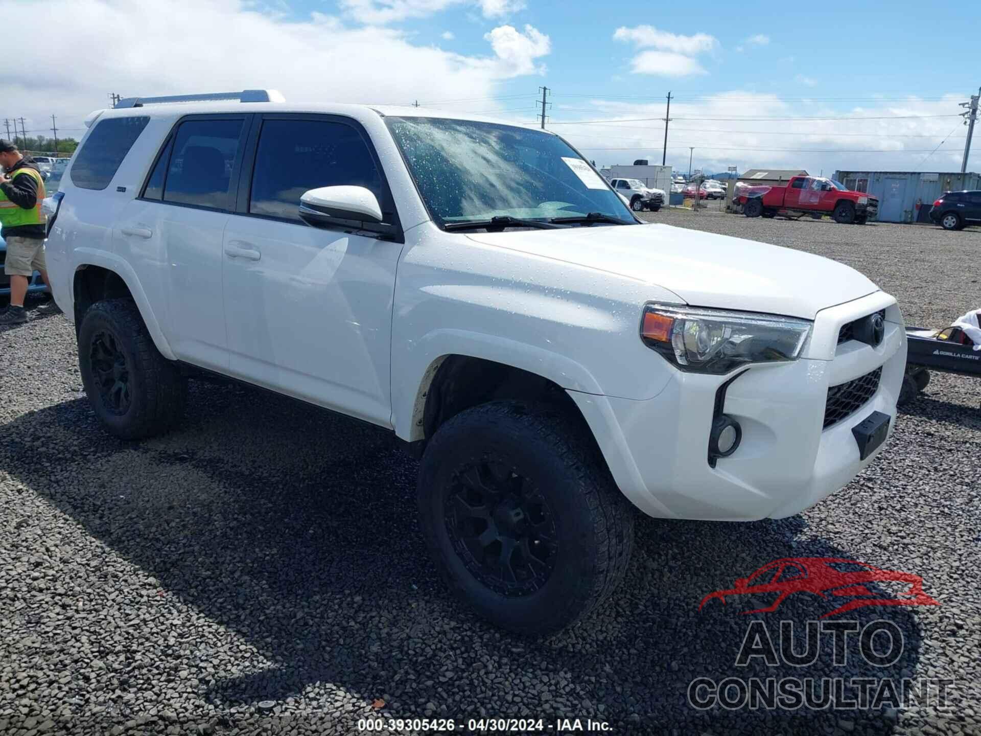 TOYOTA 4RUNNER 2016 - JTEBU5JR3G5377003