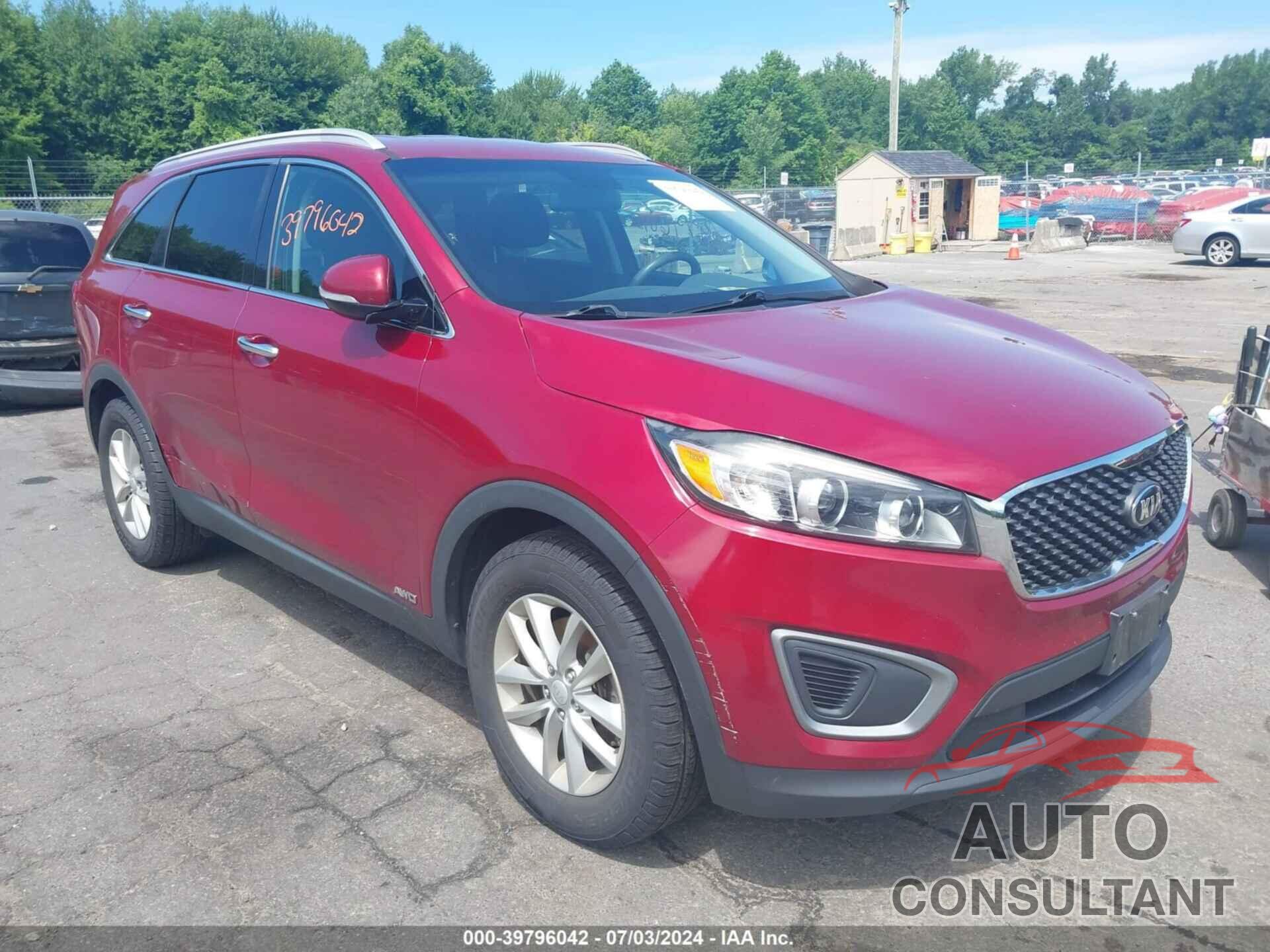KIA SORENTO 2016 - 5XYPGDA37GG113314